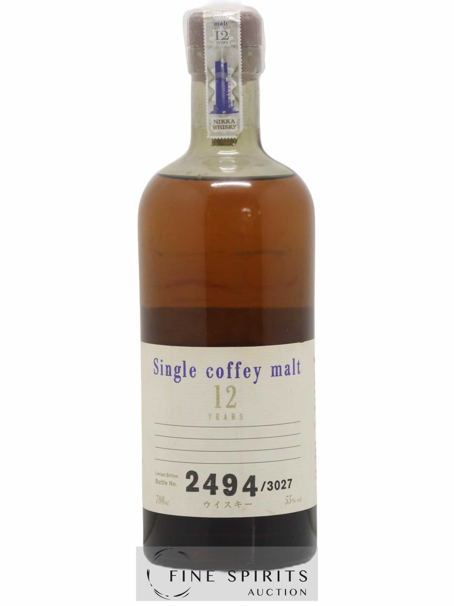 Nikka 12 years Of. Single Coffey Malt One of 3027 LMDW