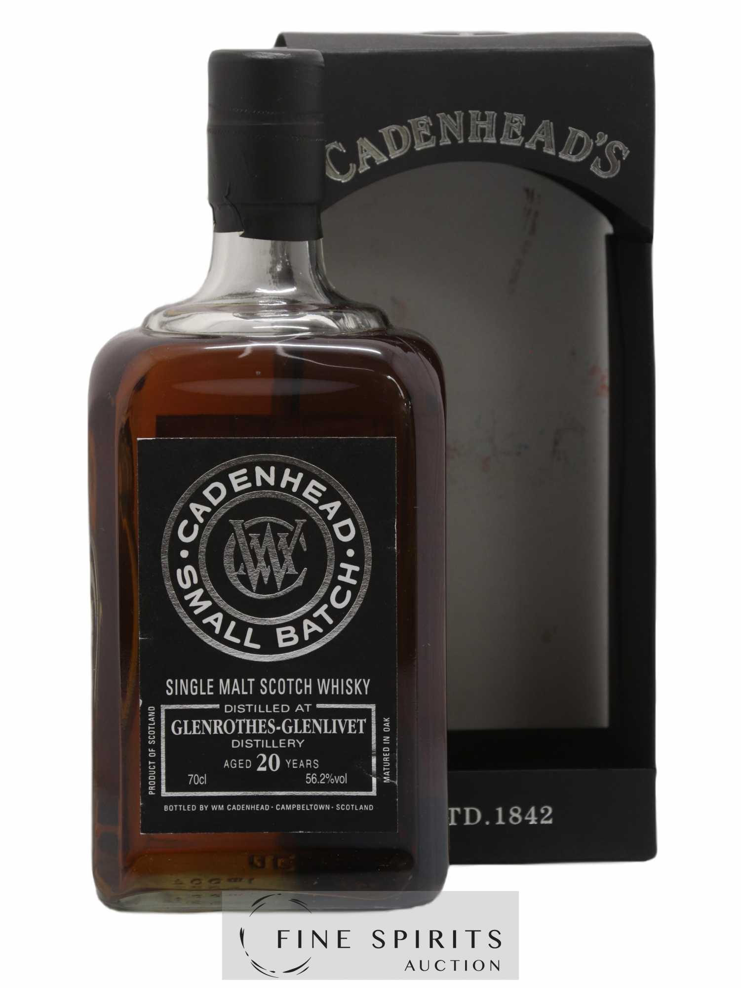 Glenrothes 20 years 1997 Cadenhead's Small Batch One of 1524 - bottled 2018