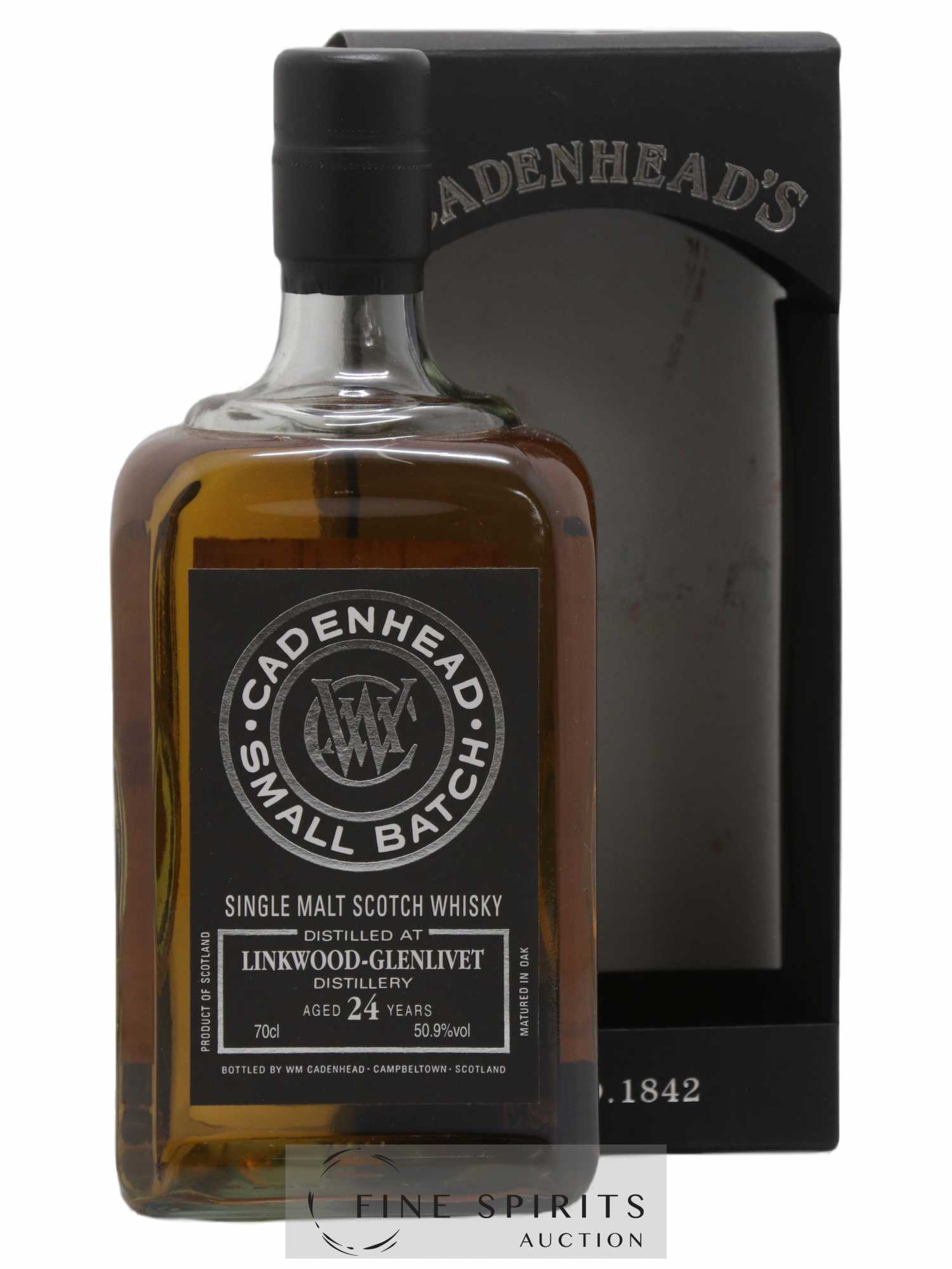 Linkwood 24 years 1992 Cadenhead's Small Batch One of 384 - bottled 2017