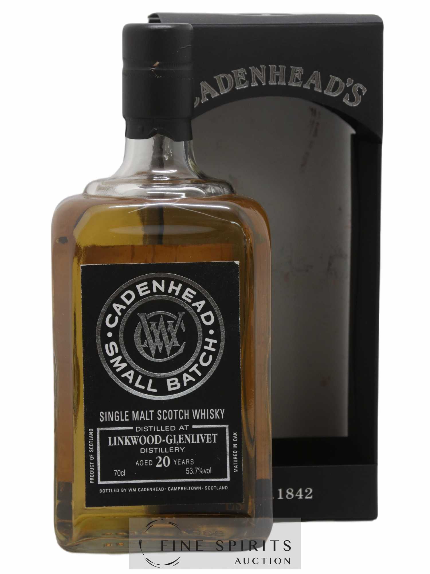 Linkwood 20 years 1997 Cadenhead's Small Batch One of 498 - bottled 2018