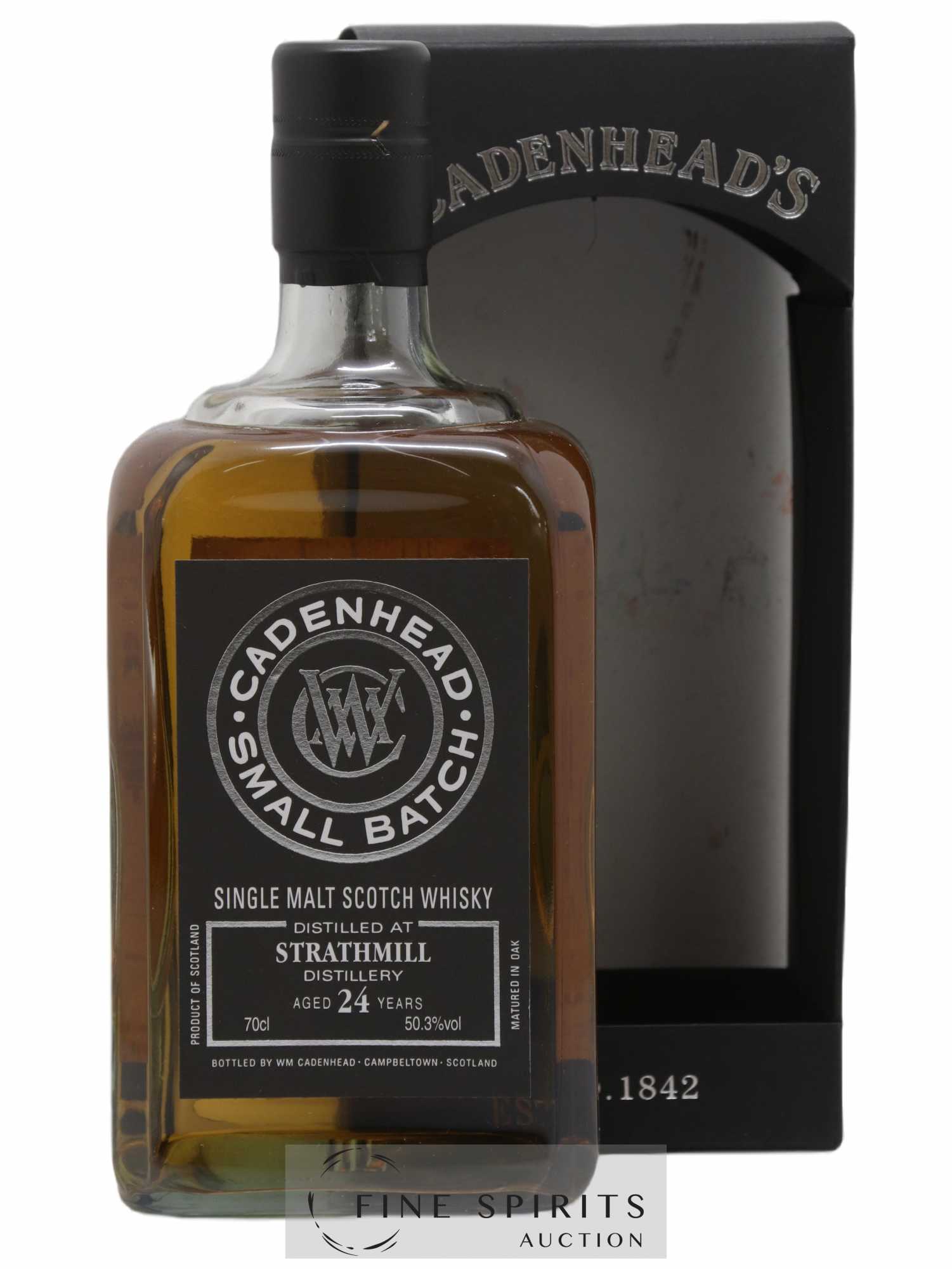 Strathmill 24 years 1993 Cadenhead's Small Batch One of 354 - bottled 2017