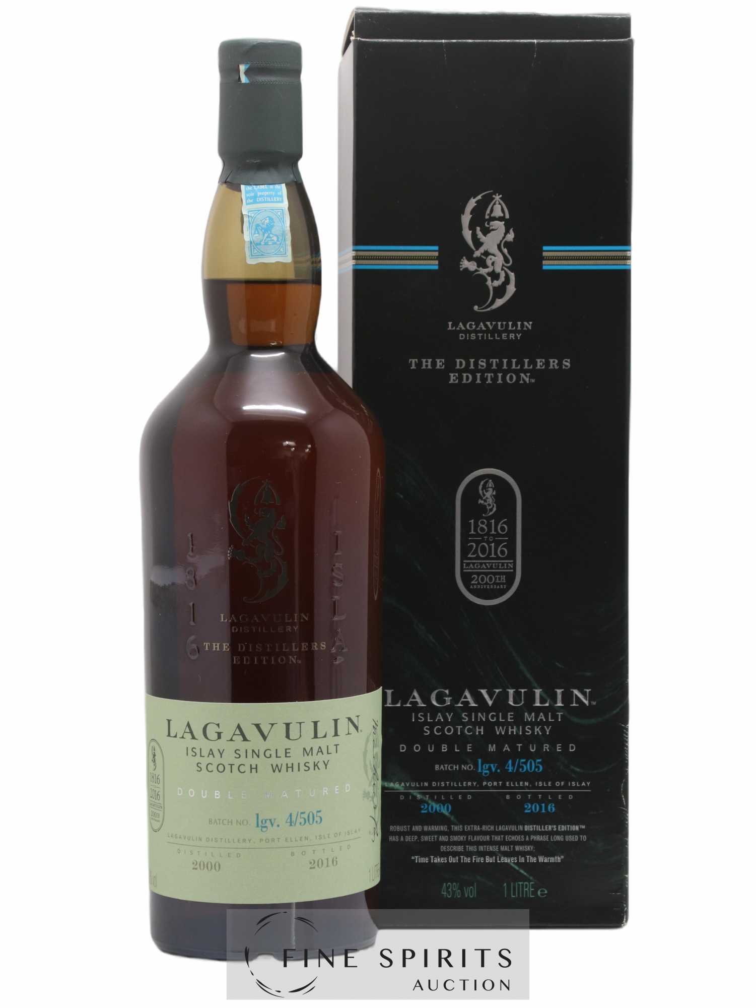 Lagavulin 2000 Of. The Distillers Edition lgv.4-505 - bottled 2016