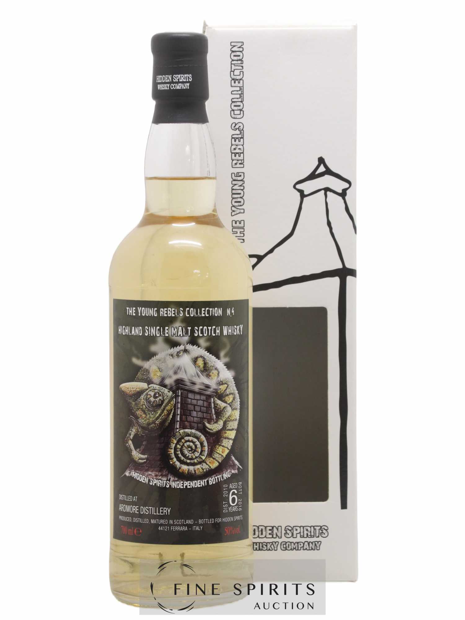 Ardmore 6 years 2010 Hidden Spirits bottled 2016 Young Rebels Collection n4