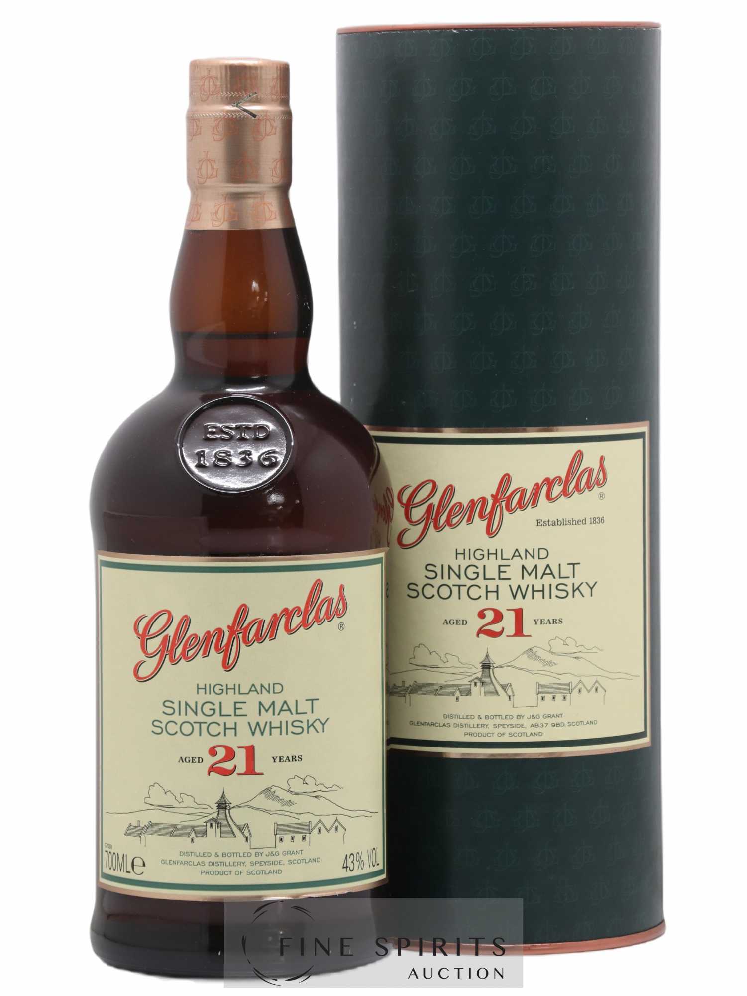 Glenfarclas 21 years Of.