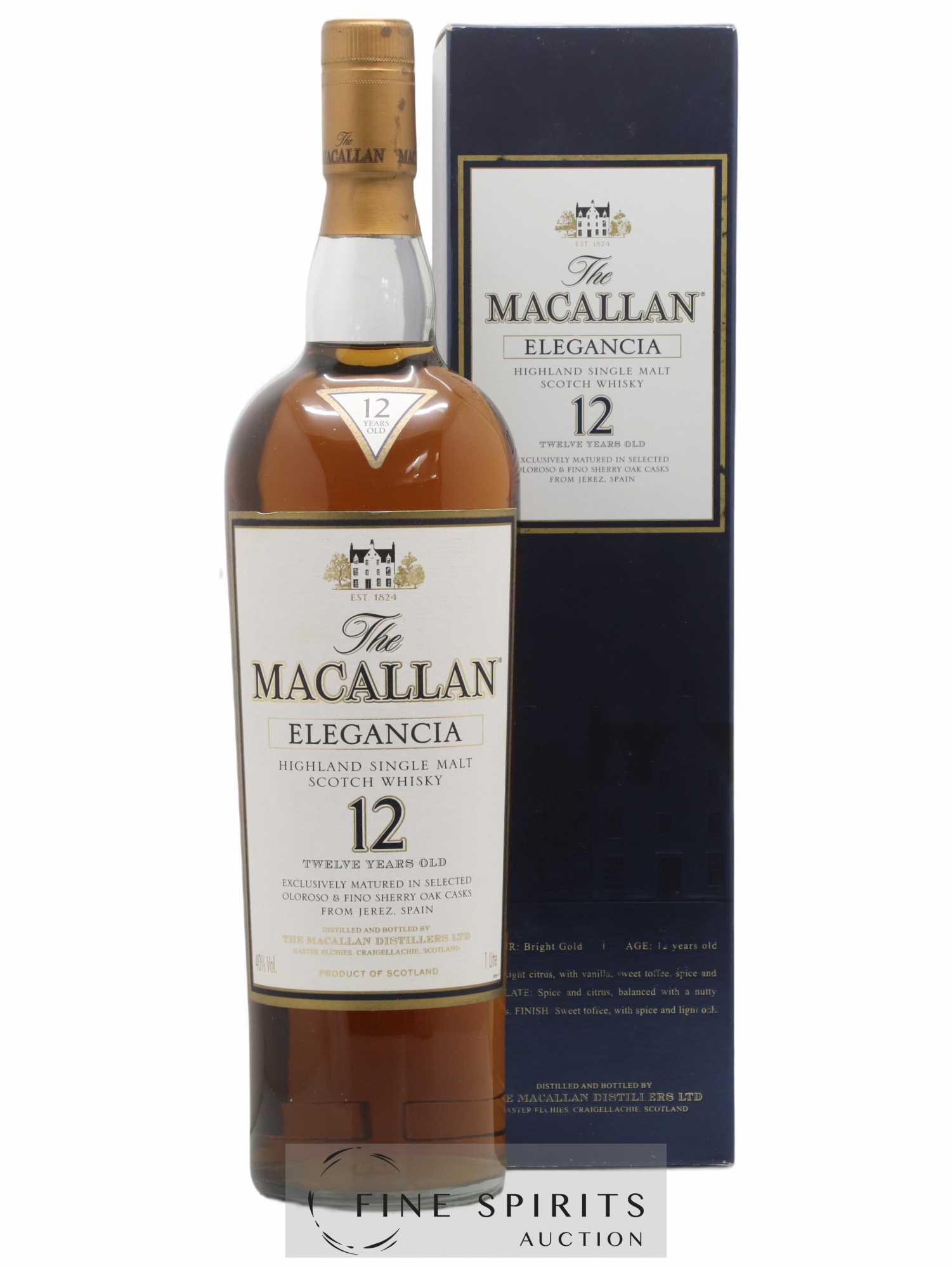 Macallan (The) 12 years Of. Elegancia
