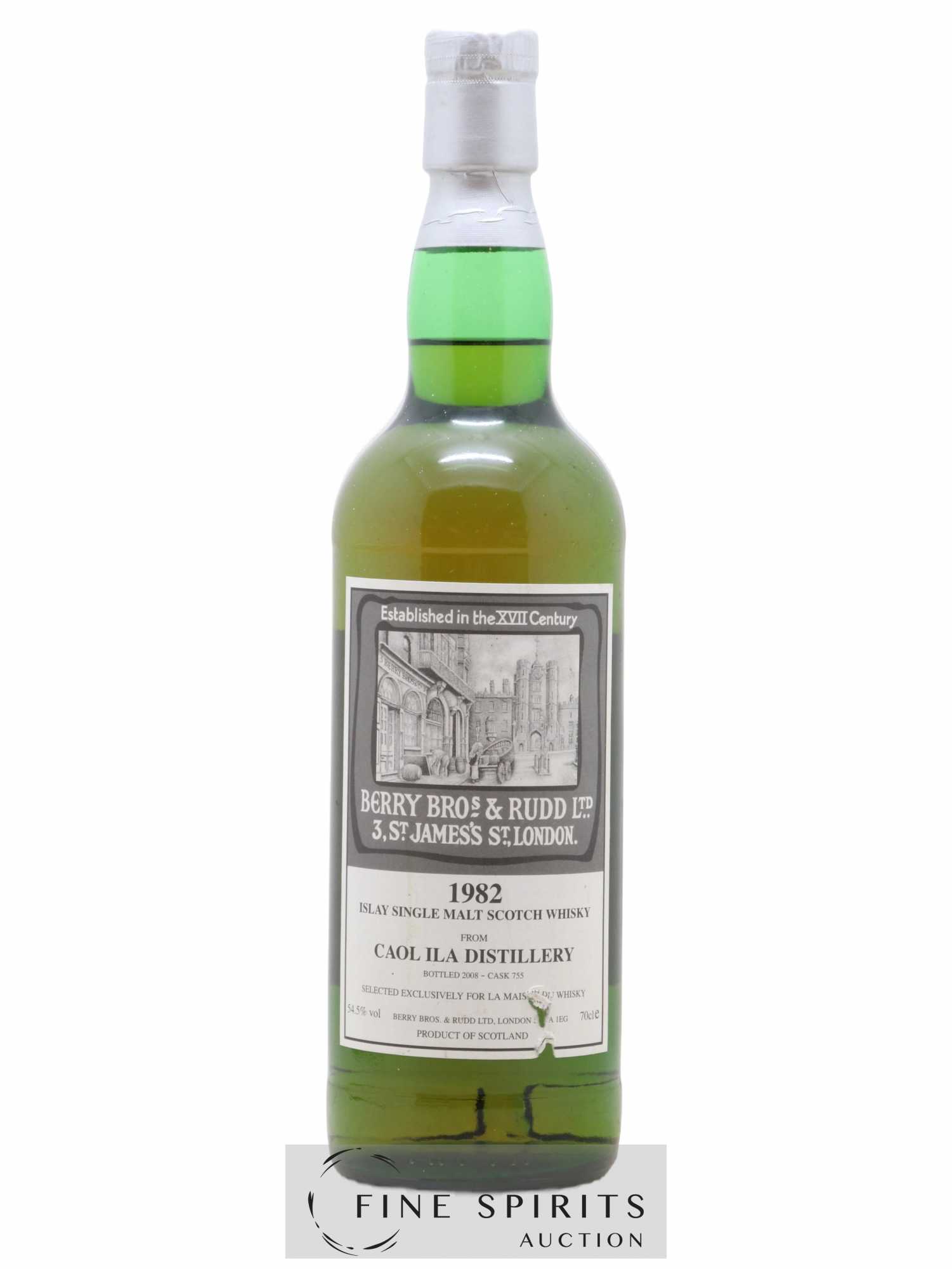 Caol Ila 1982 Berry Bros & Rudd Cask n°755 - bottled 2008 LMDW