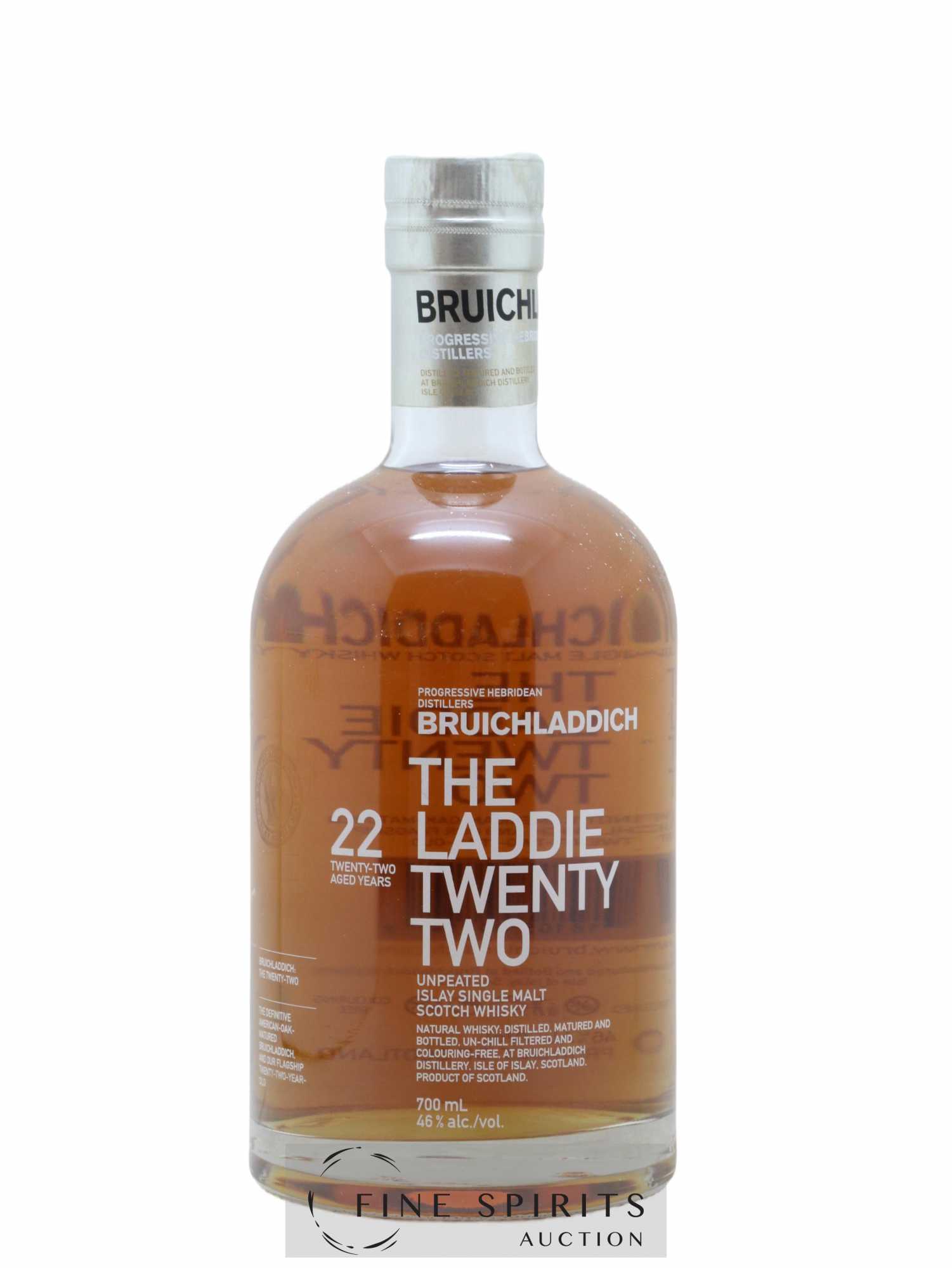 Bruichladdich 22 years Of. The Lady Unpeated