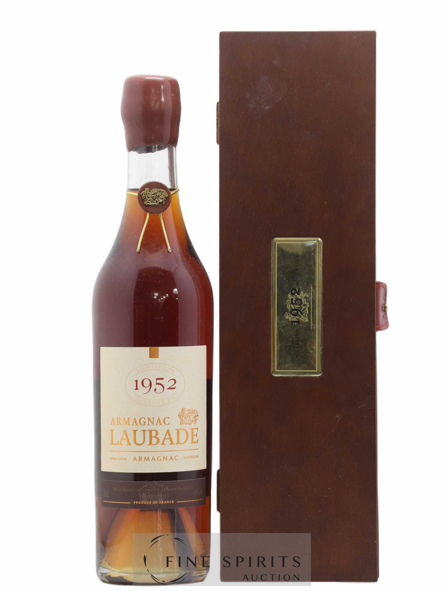 Laubade 1952 Of. bottled 2012