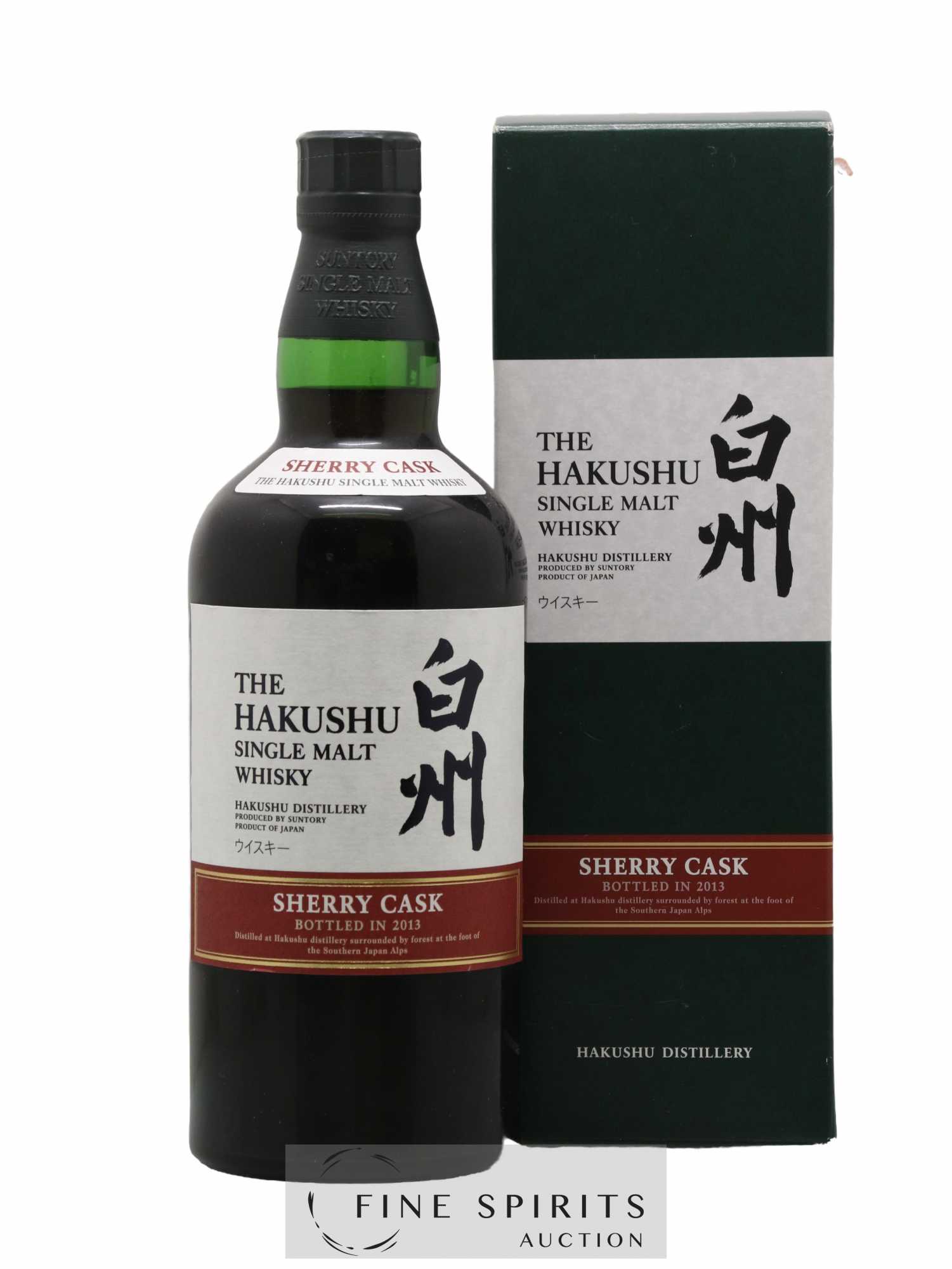 Hakushu Of. Sherry Cask bottled 2013