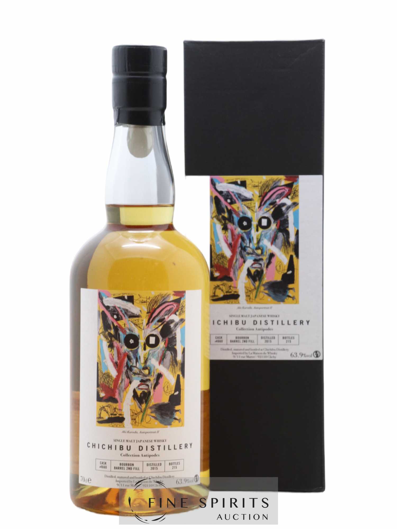 Chichibu 2015 Of. Collection Antipodes Cask n°4660 - One of 215 LMDW