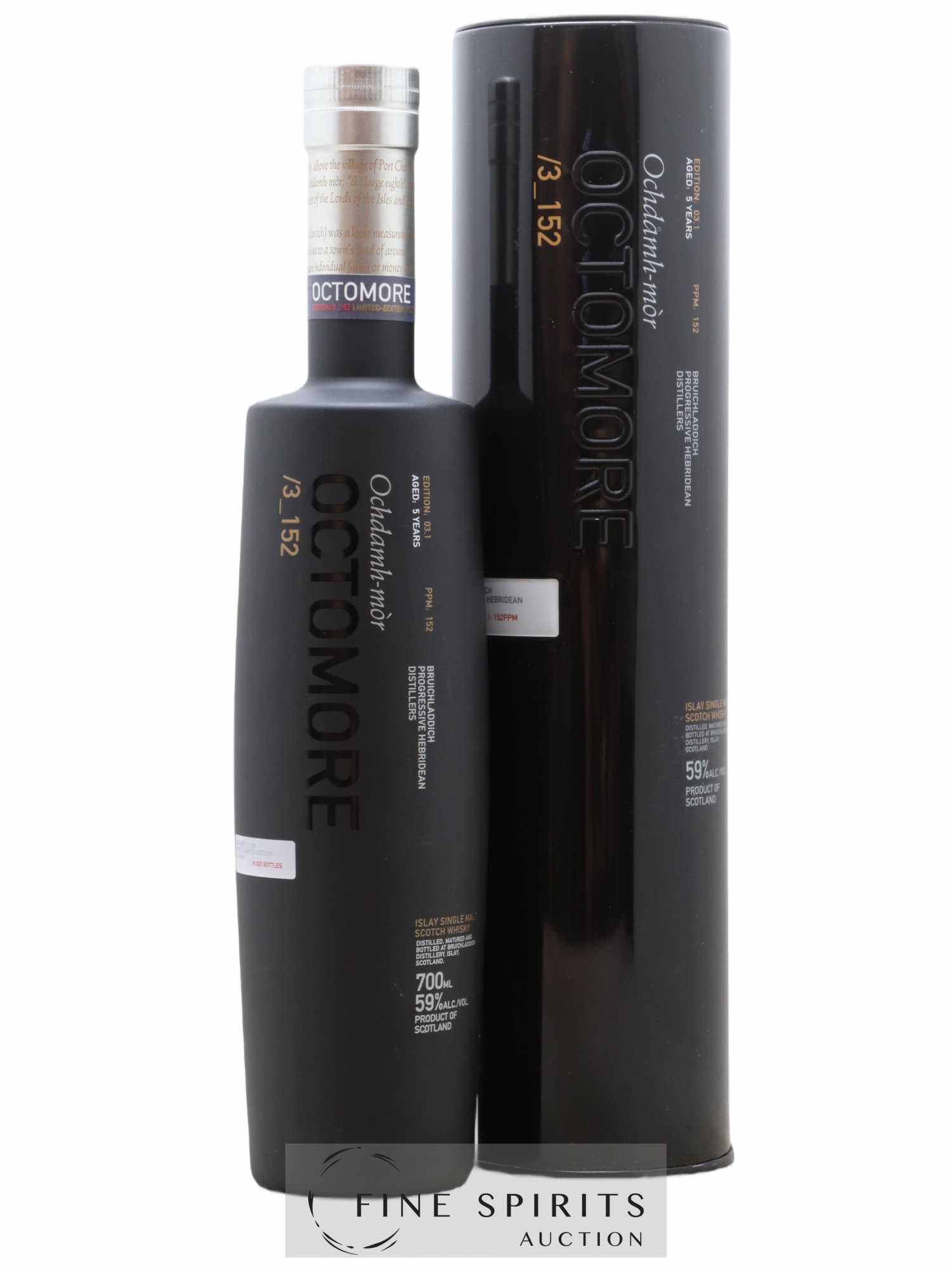 Octomore 5 years Of. Edition 03.1 One of 18000