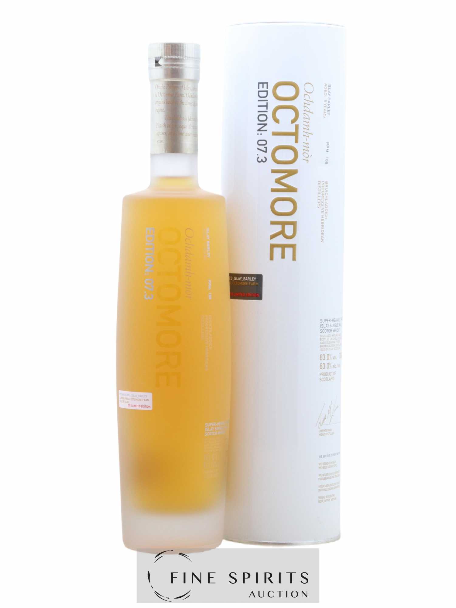 Octomore 5 years Of. Edition 07.3 Islay Barley 2010 Limited Edition