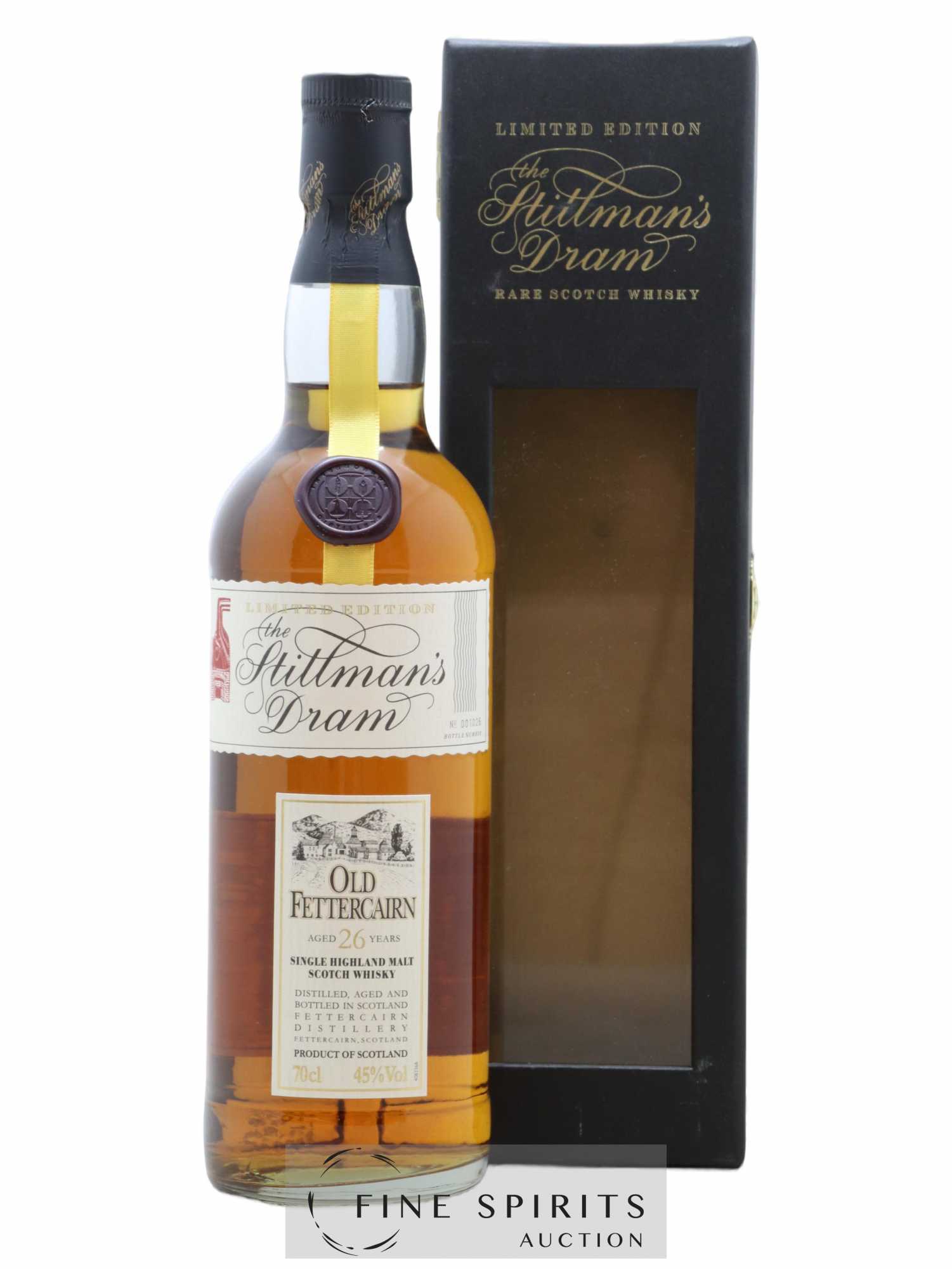 Old Fettercairn 26 years Of. The Stillman's Dram Limited Edition