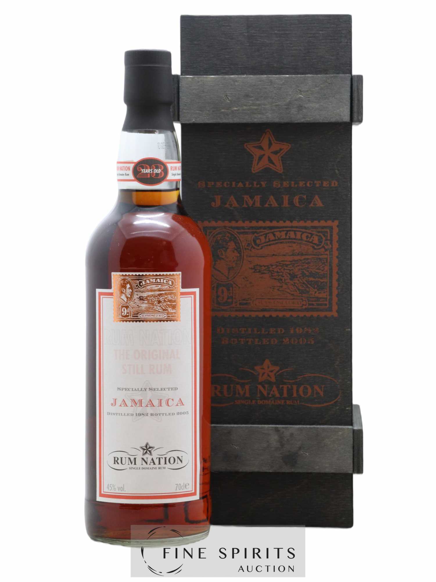 Rum Nation 23 years 1982 Of. Jamaica bottled 2005 Specially Selected