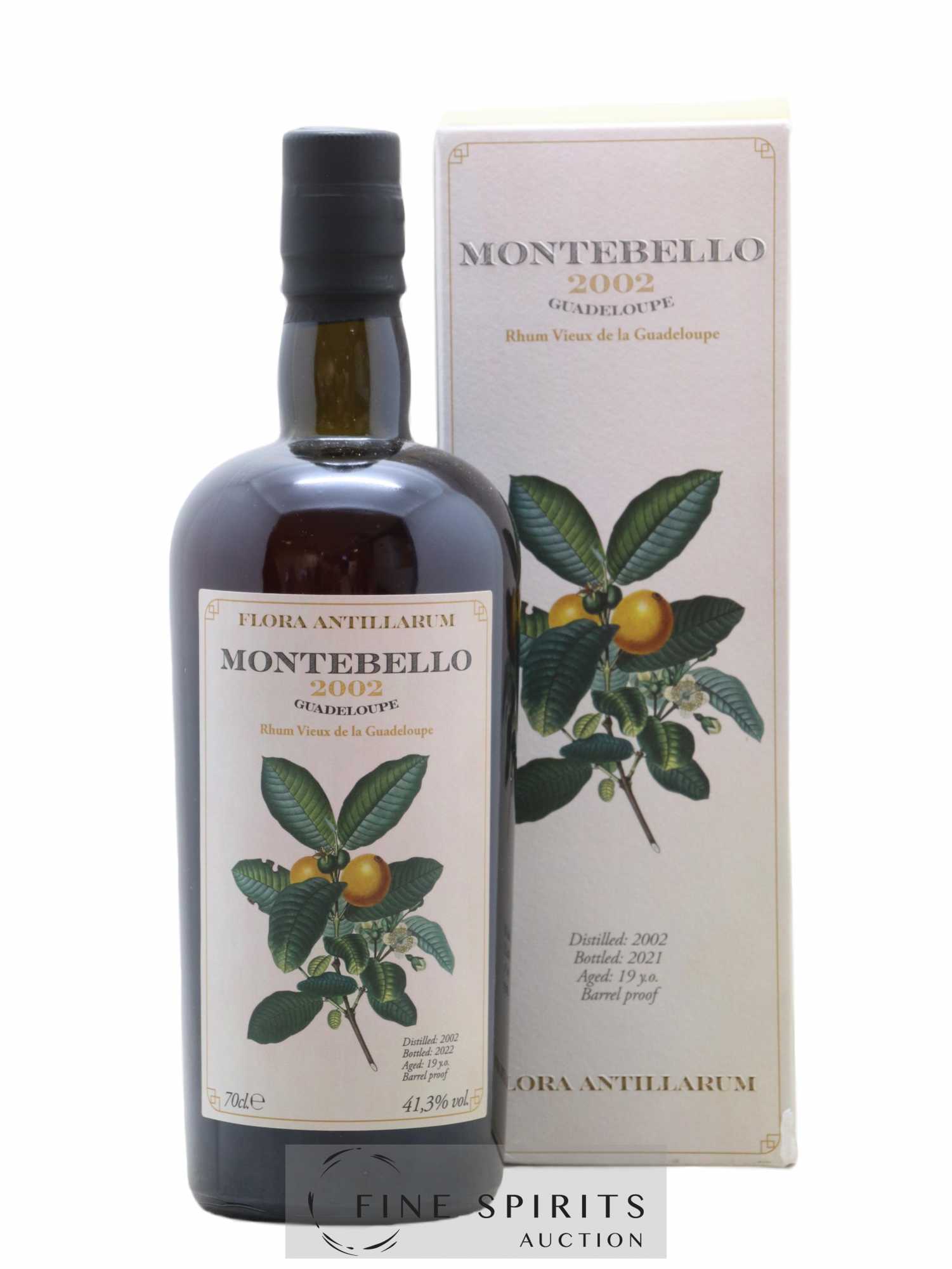 Montebello 19 years 2002 Velier One of 482 - bottled 2022 Flora Antillarum