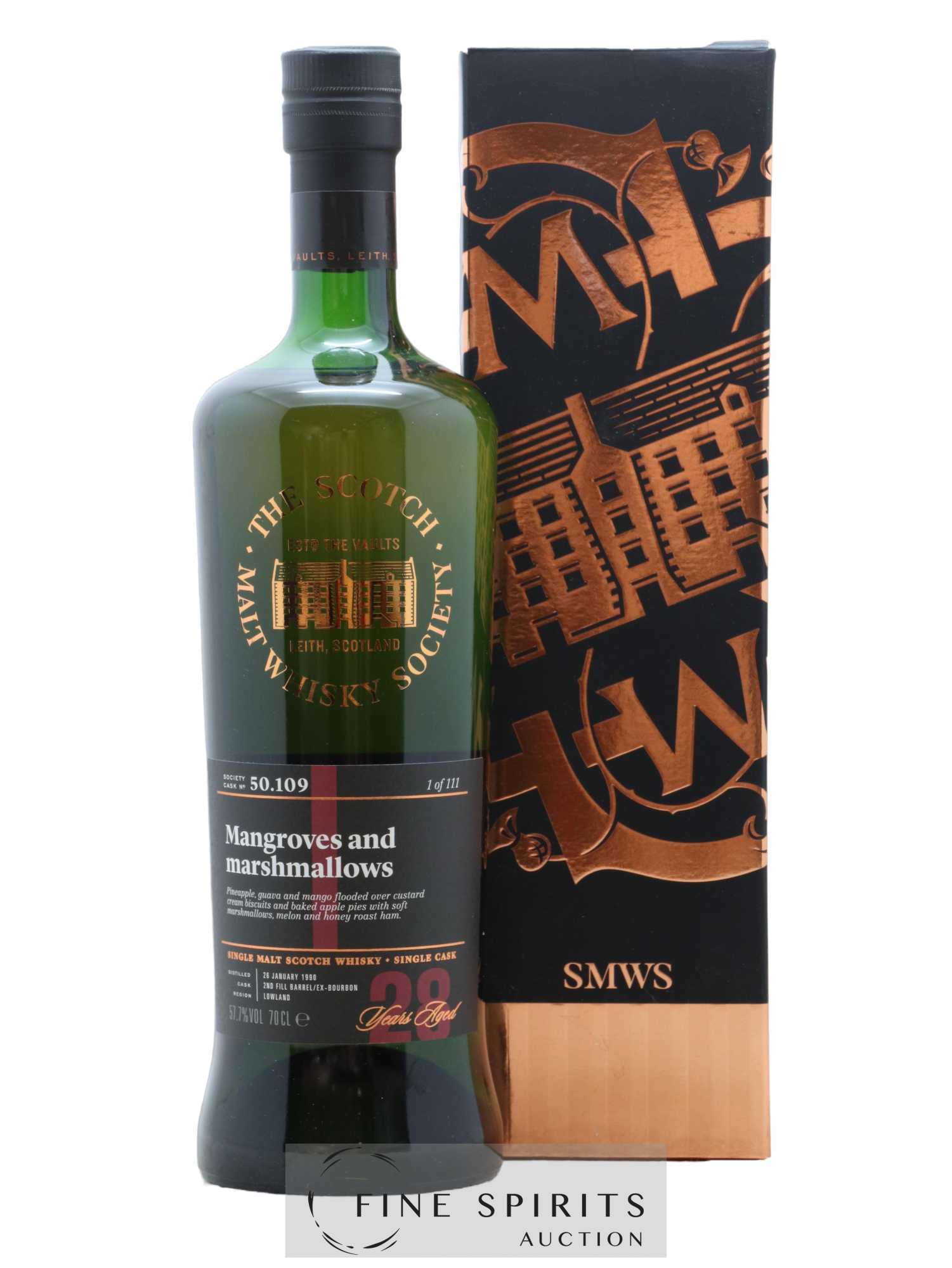 Mangroves and Marshmallows 28 years 1990 The Scotch Malt Whisky Society Cask n°50.109 - One of 111