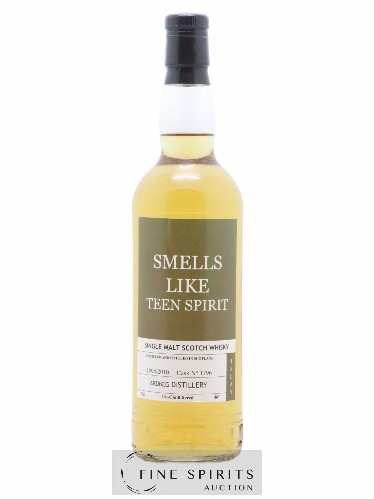 Ardbeg 1998 Taste Still Smells Like Teen Spirit Cask n°1796 - bottled 2010