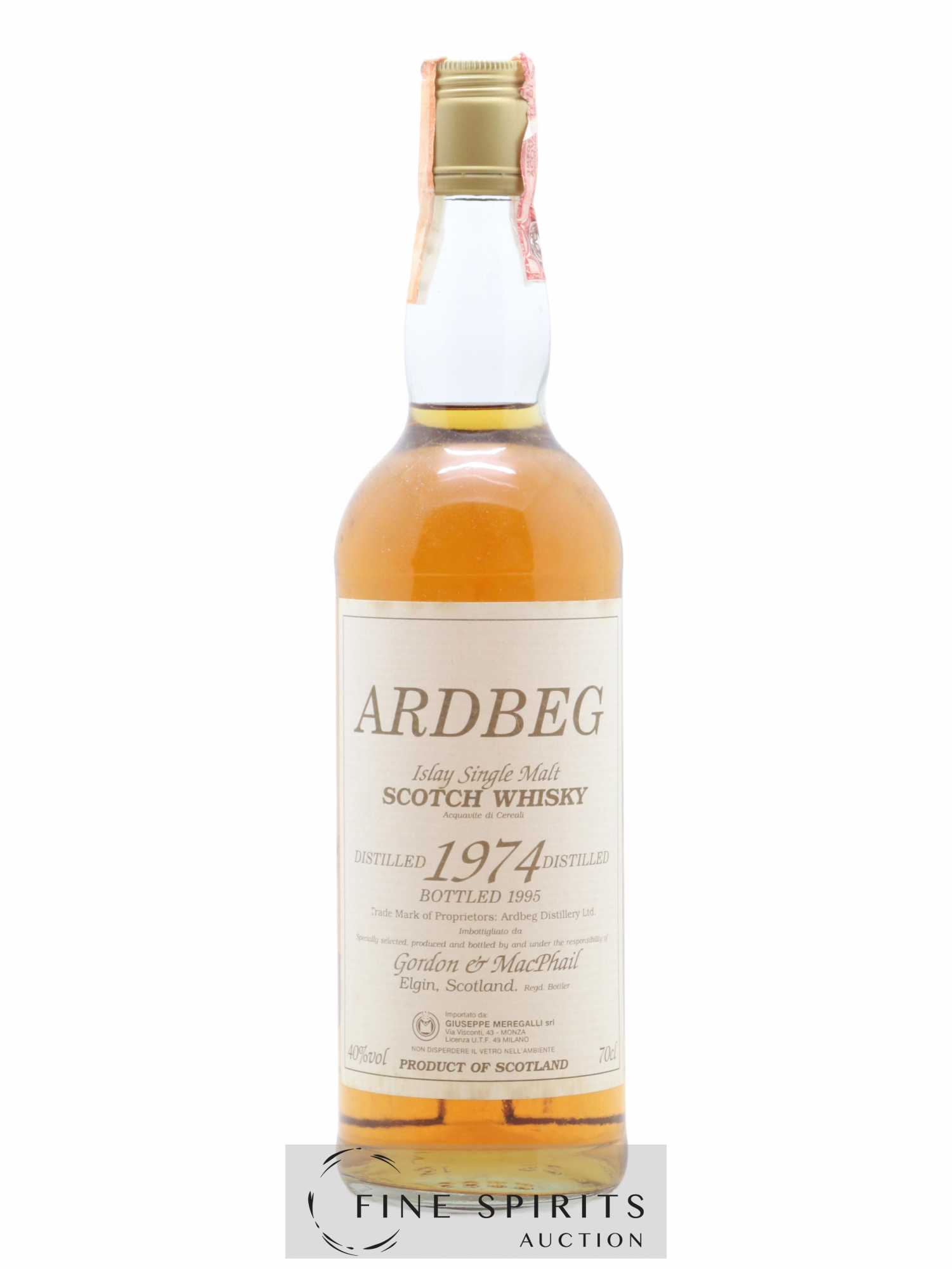 Ardbeg 1974 Gordon & Macphail bottled 1995 Meregalli Import