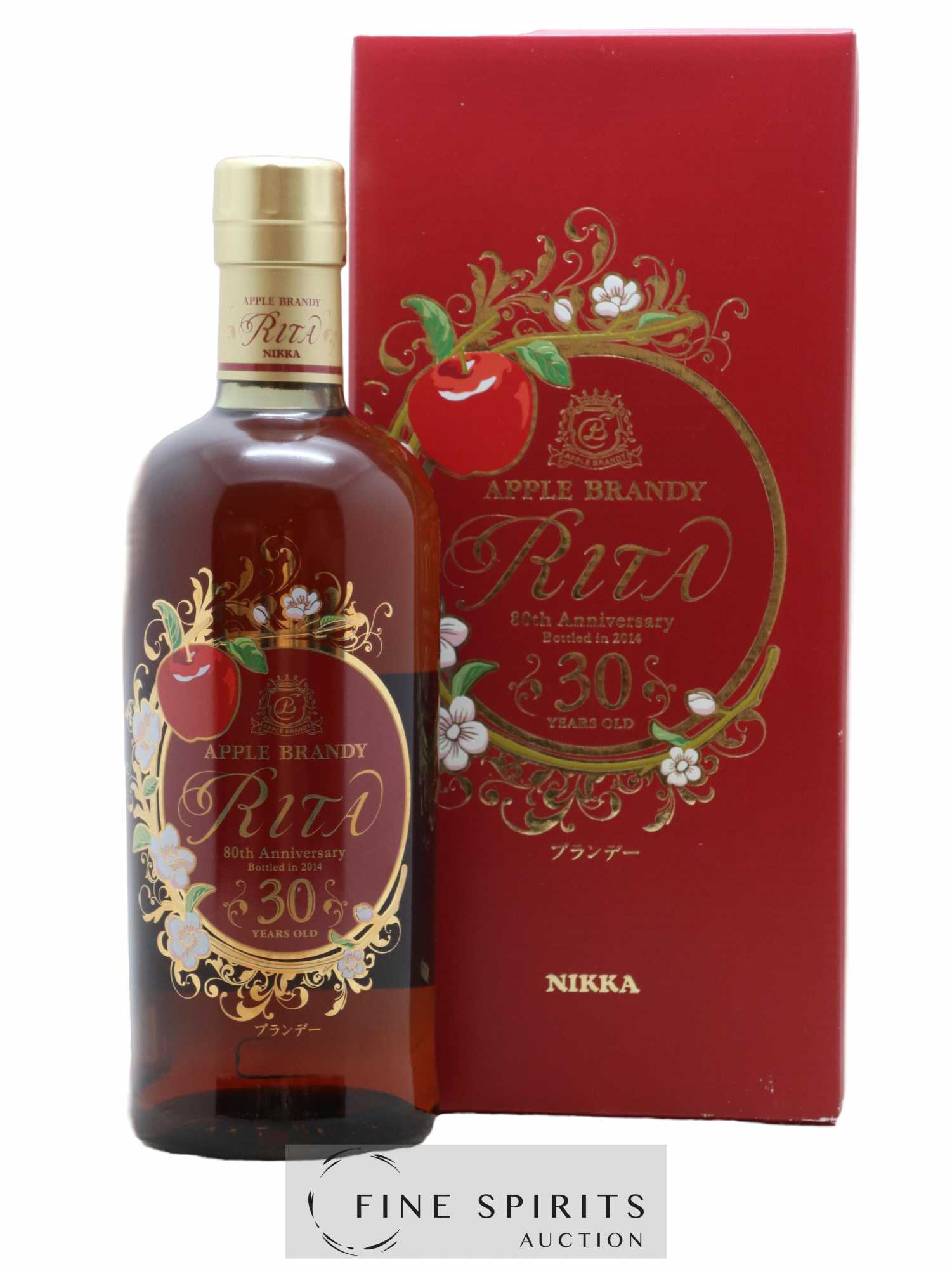 Nikka 30 years Of. Apple Brandy Rita bottled 2014 LMDW - Nikka 80th anniversary