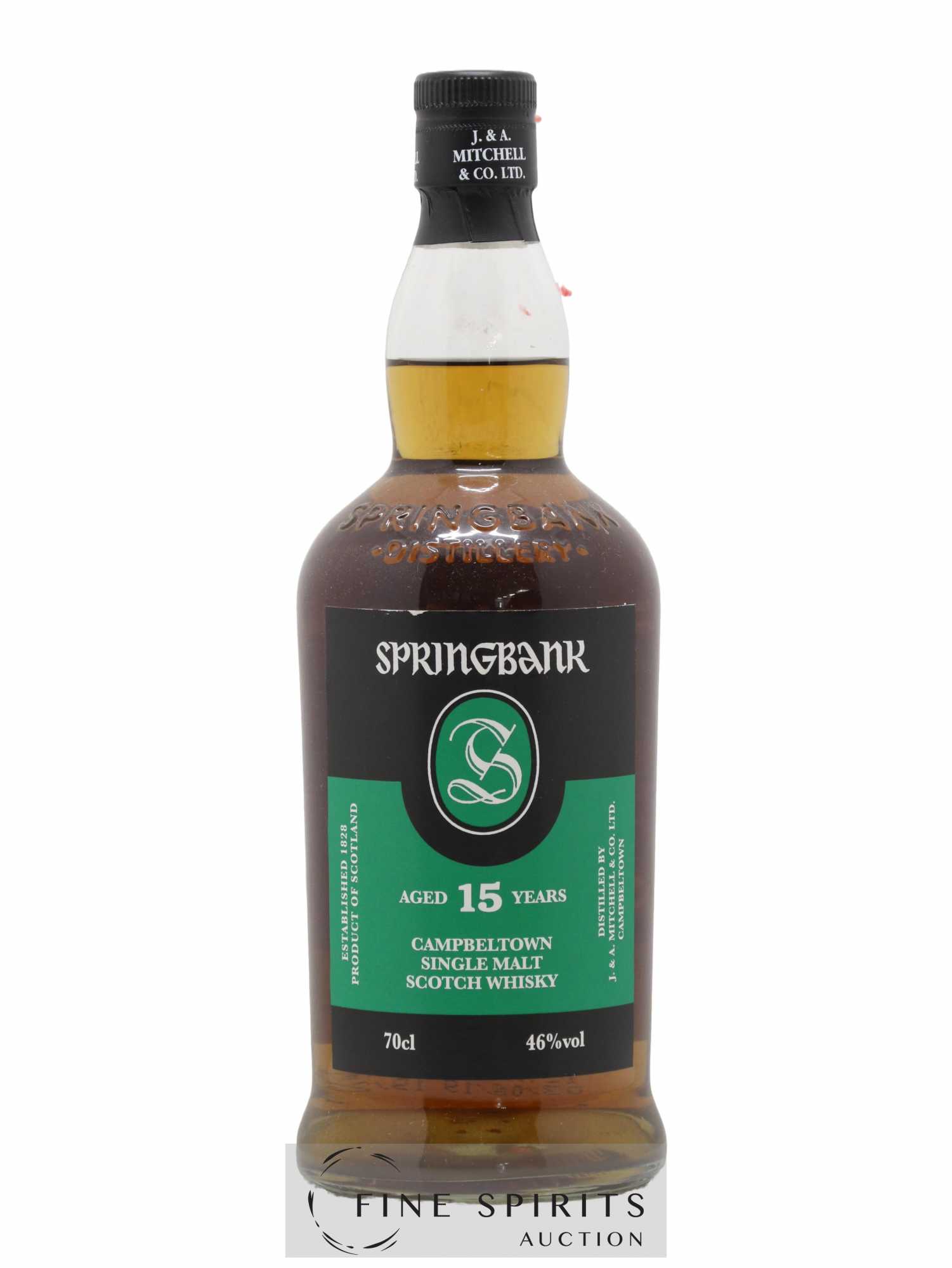 Springbank 15 years Of. Green Label