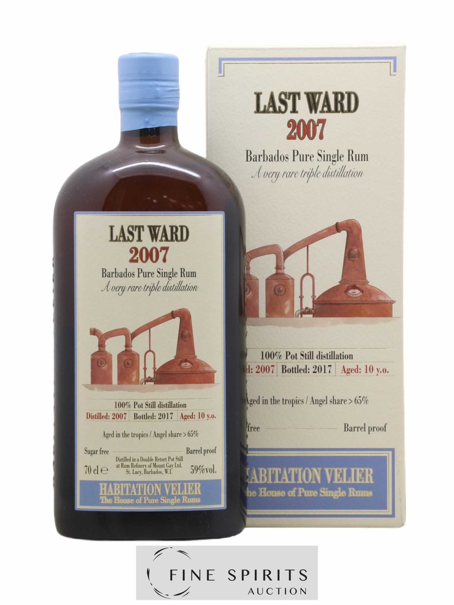 Last Ward 10 years 2007 Of. bottled 2017 Habitation Velier