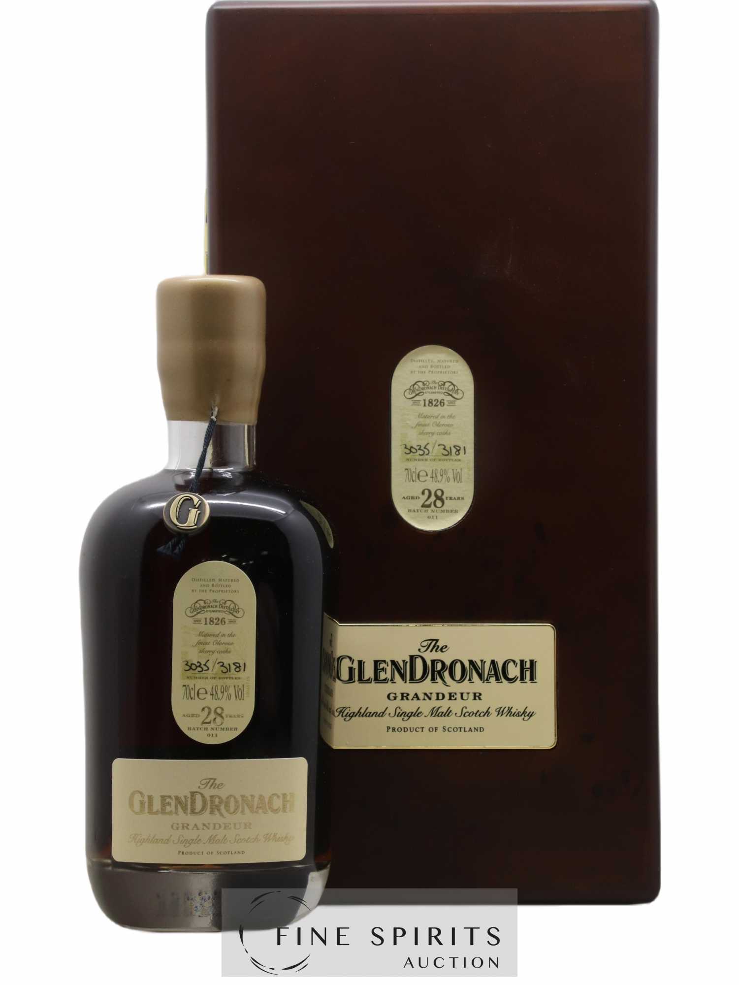 The Glendronach 28 years Of. Grandeur Batch 011 - One of 3181