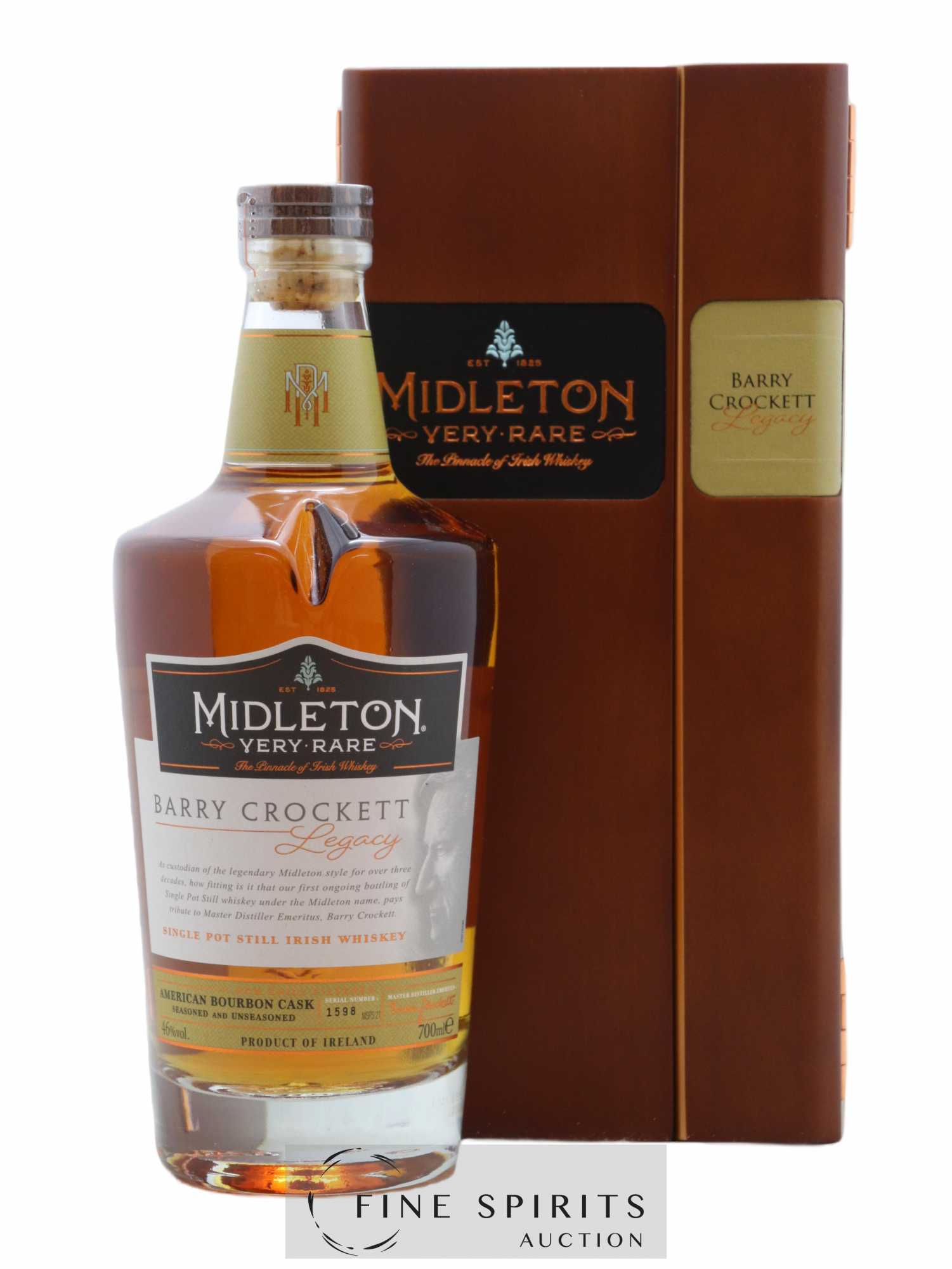 Midleton Of. Barry Crockett Legacy American Bourbon Cask Very Rare