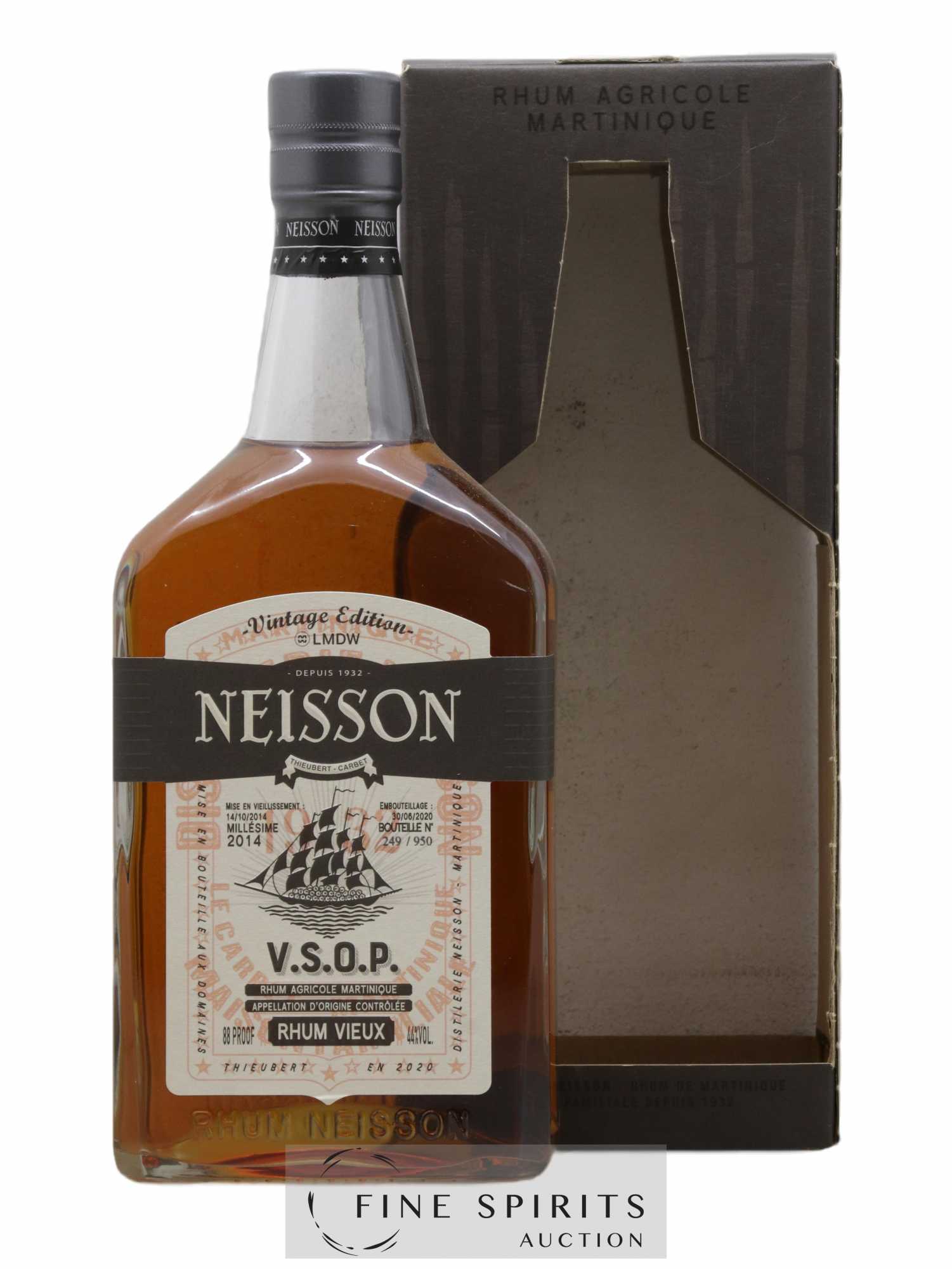 Neisson 2014 Of. V.S.O.P. One of 950 - bottled 2020 LMDW Vintage Edition