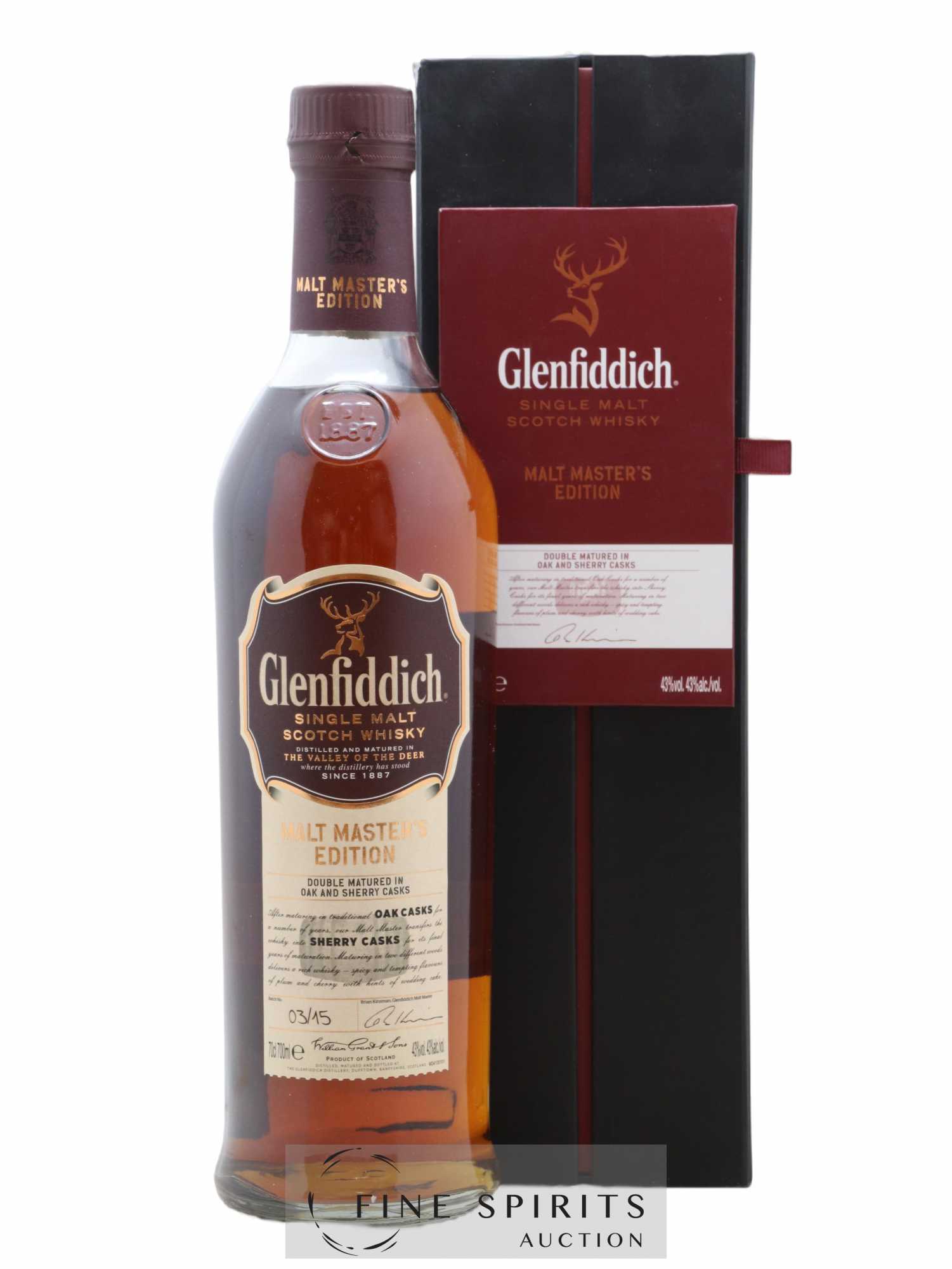 Glenfiddich Of. Malt Master's Edition Batch n°03-15