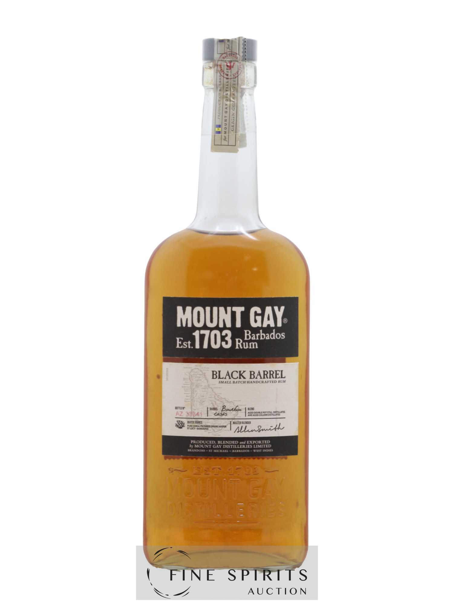 Mount Gay Of. Bourbon casks Black Barrel