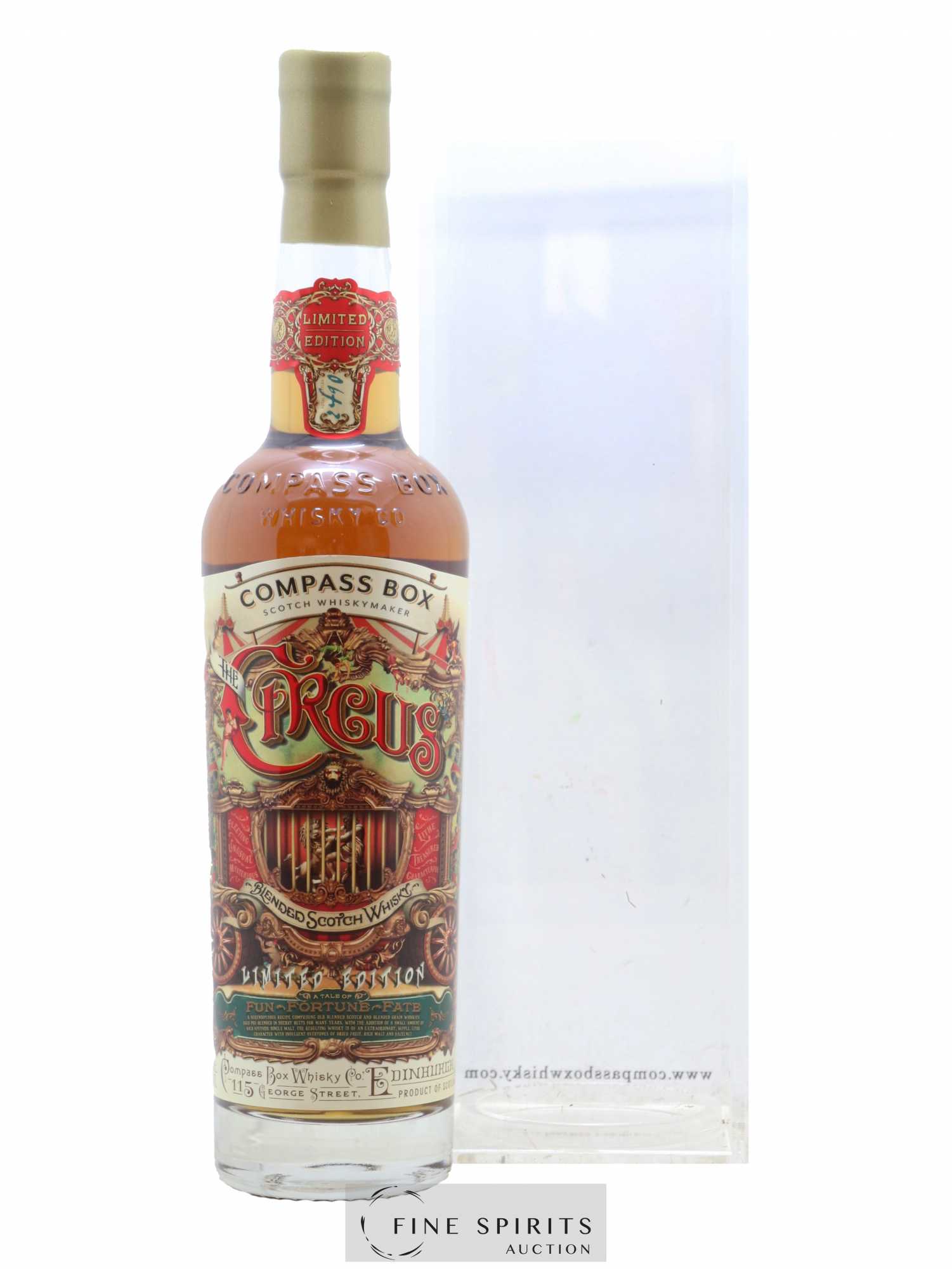 The Circus Compass Box One of 2490 - bottled 2016 Limited Edition