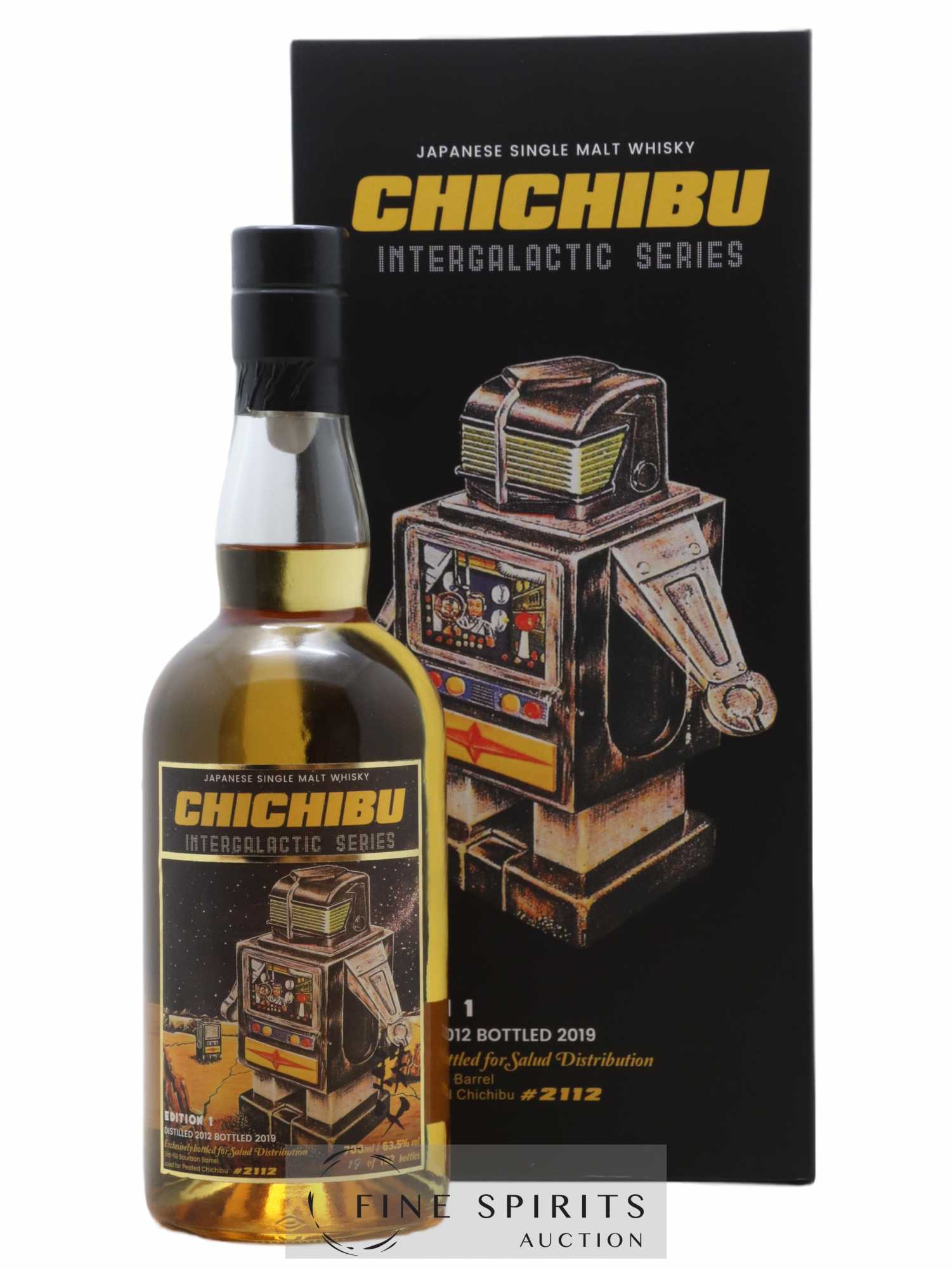 Chichibu Of. Intergalactic Series - Edition 1 Cask n°2112 - One of 182 - bottled 2019 Salud Distribution