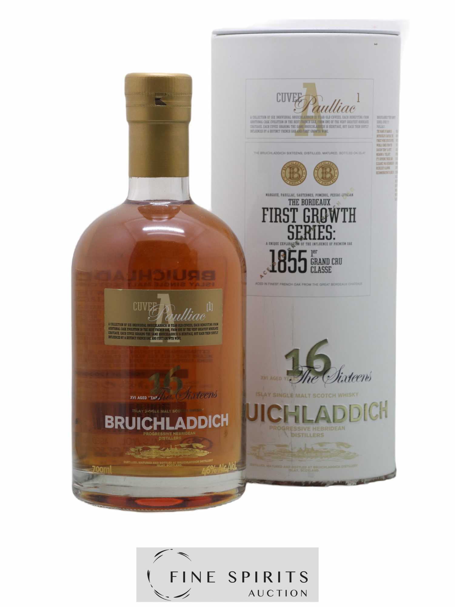 Bruichladdich 16 years Of. Cuvée A Pauillac One of 12000 The Sixteens