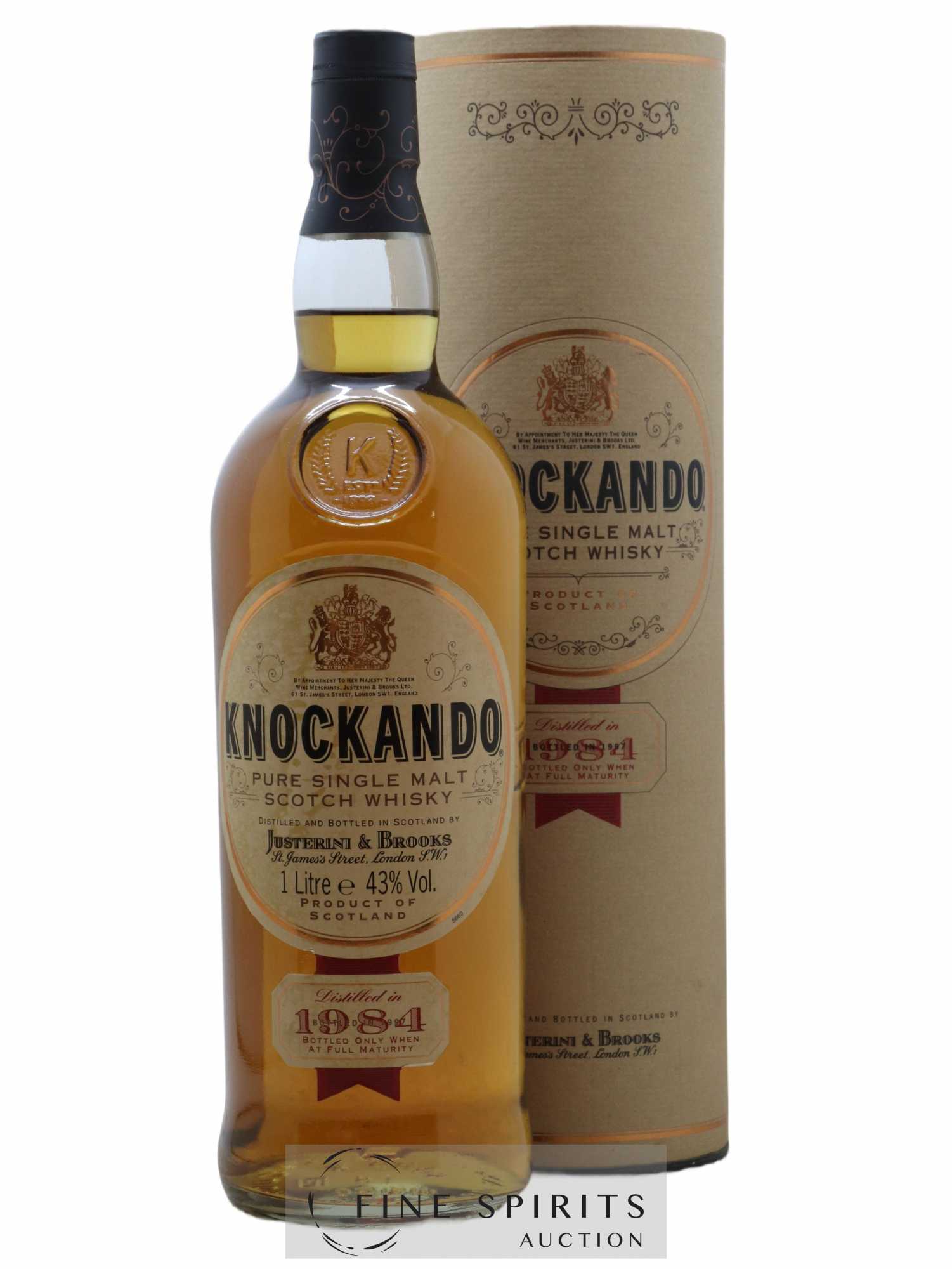 Knockando 1984 Of. bottled 1997 (1L)