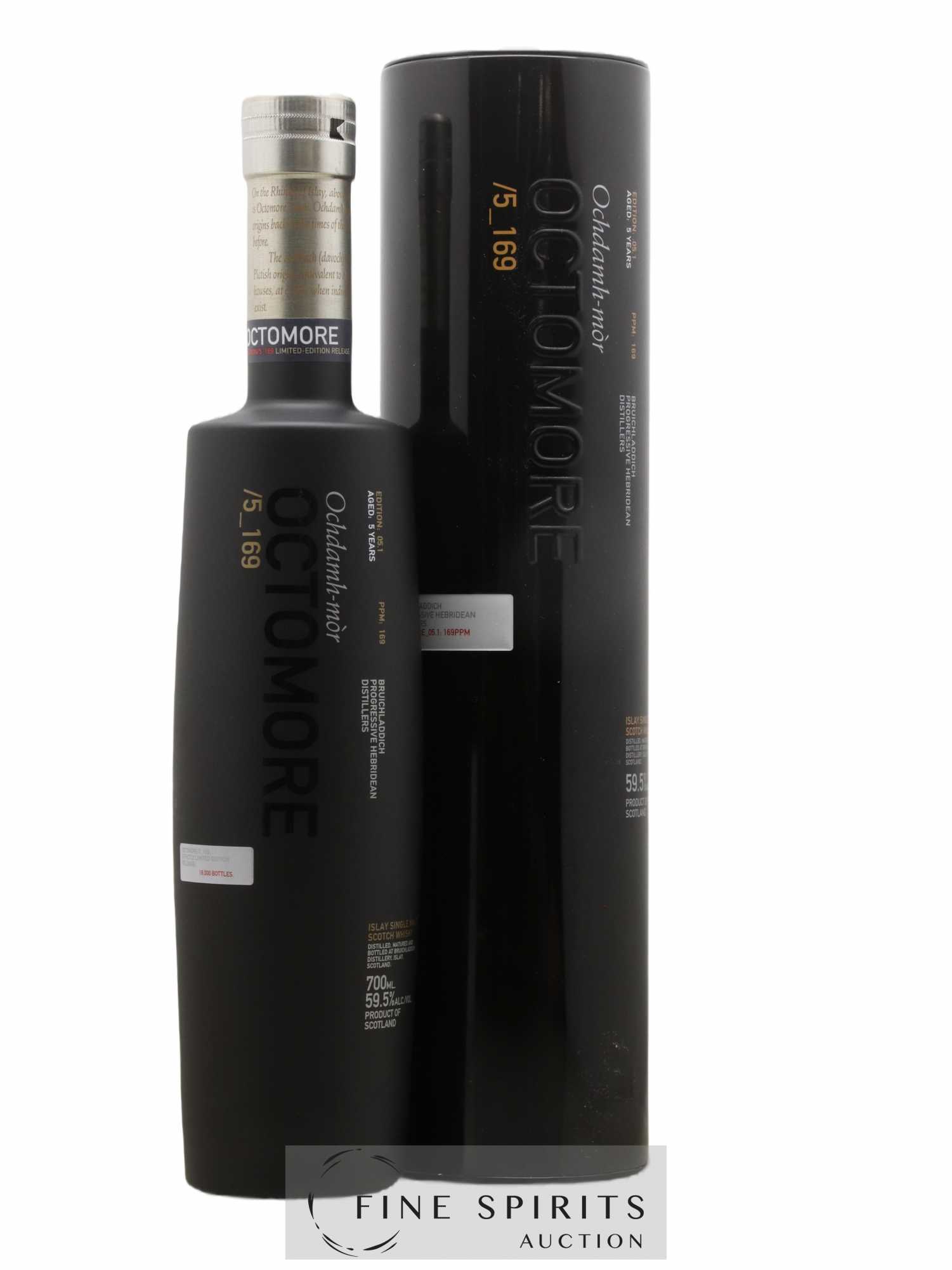 Octomore 5 years Of. Edition 05.1 One of 18000 Limited Edition