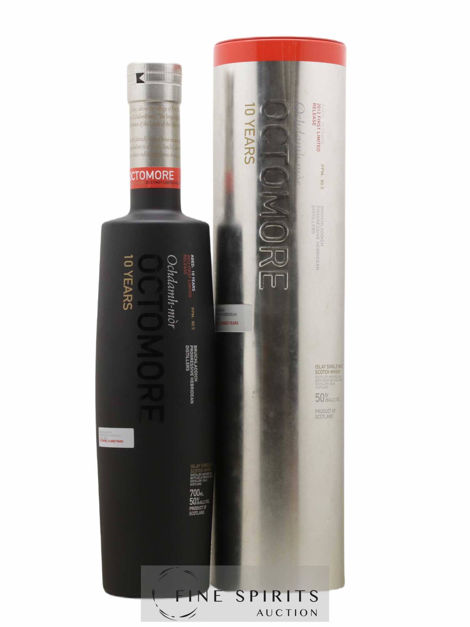 Octomore 10 years Of. 2012 First Limited Release