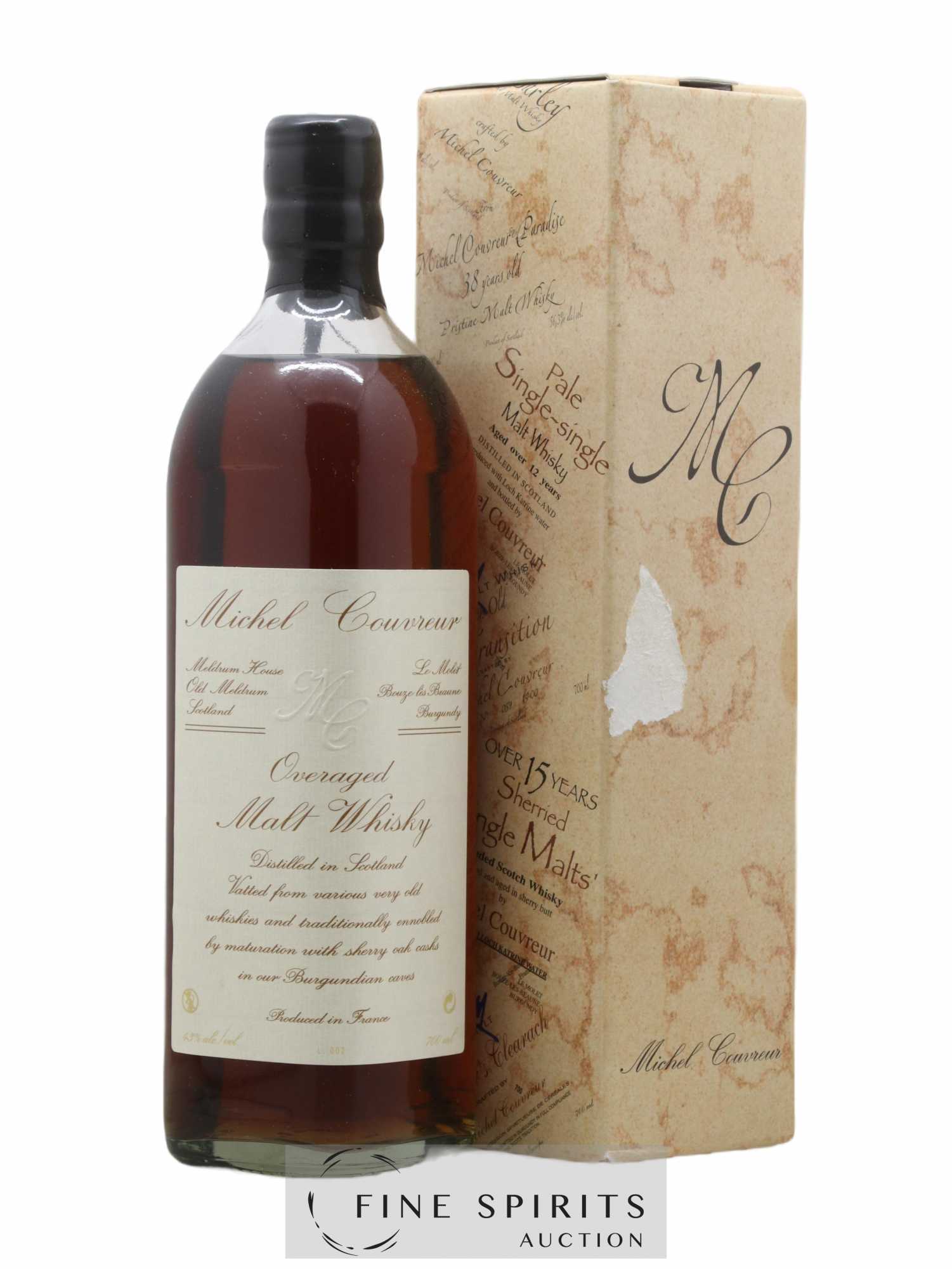 Michel Couvreur Of. Overaged Sherry Casks matured