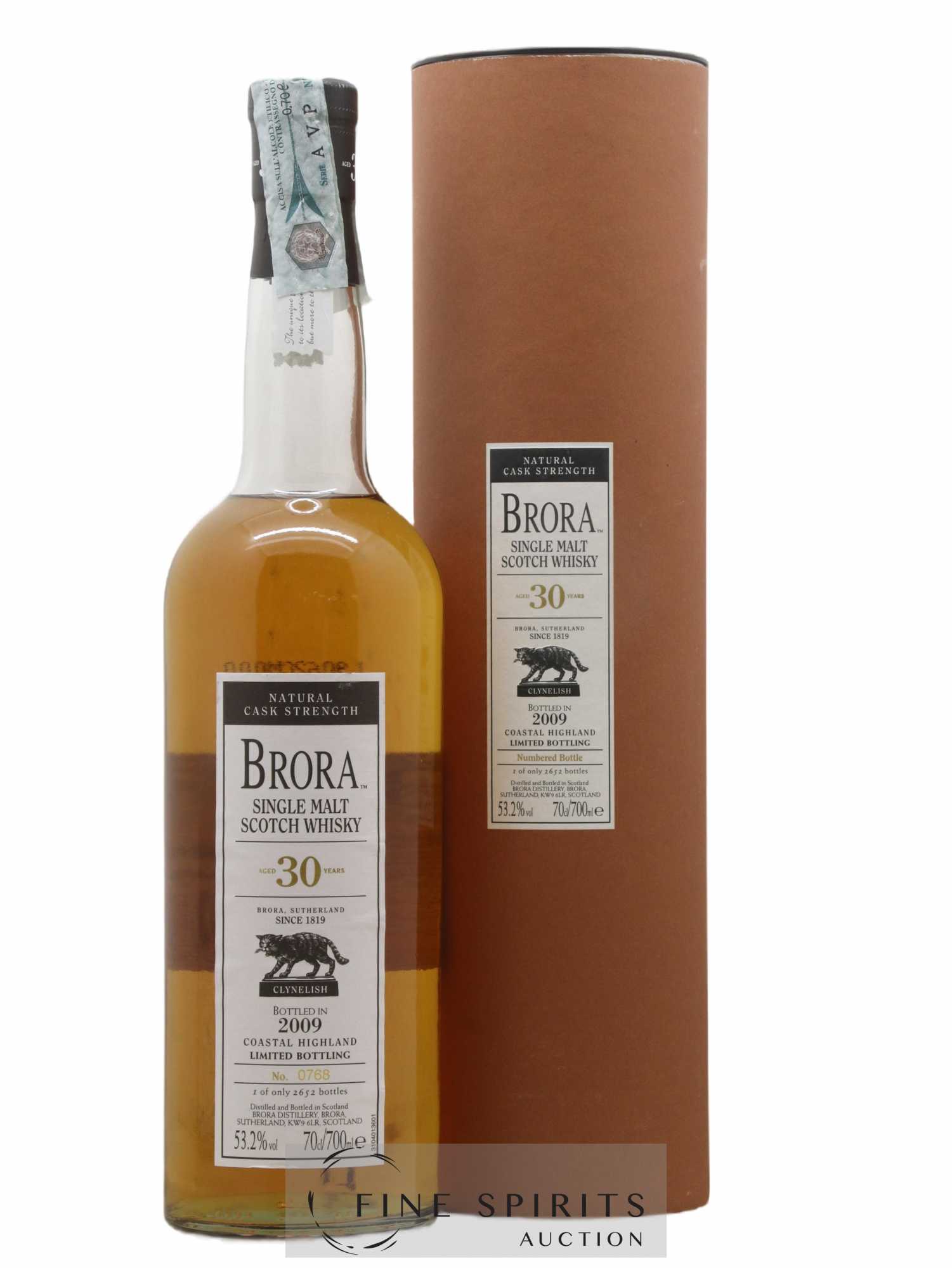 Brora 30 years Of. One of 2652 - bottled 2009 Limited Bottling