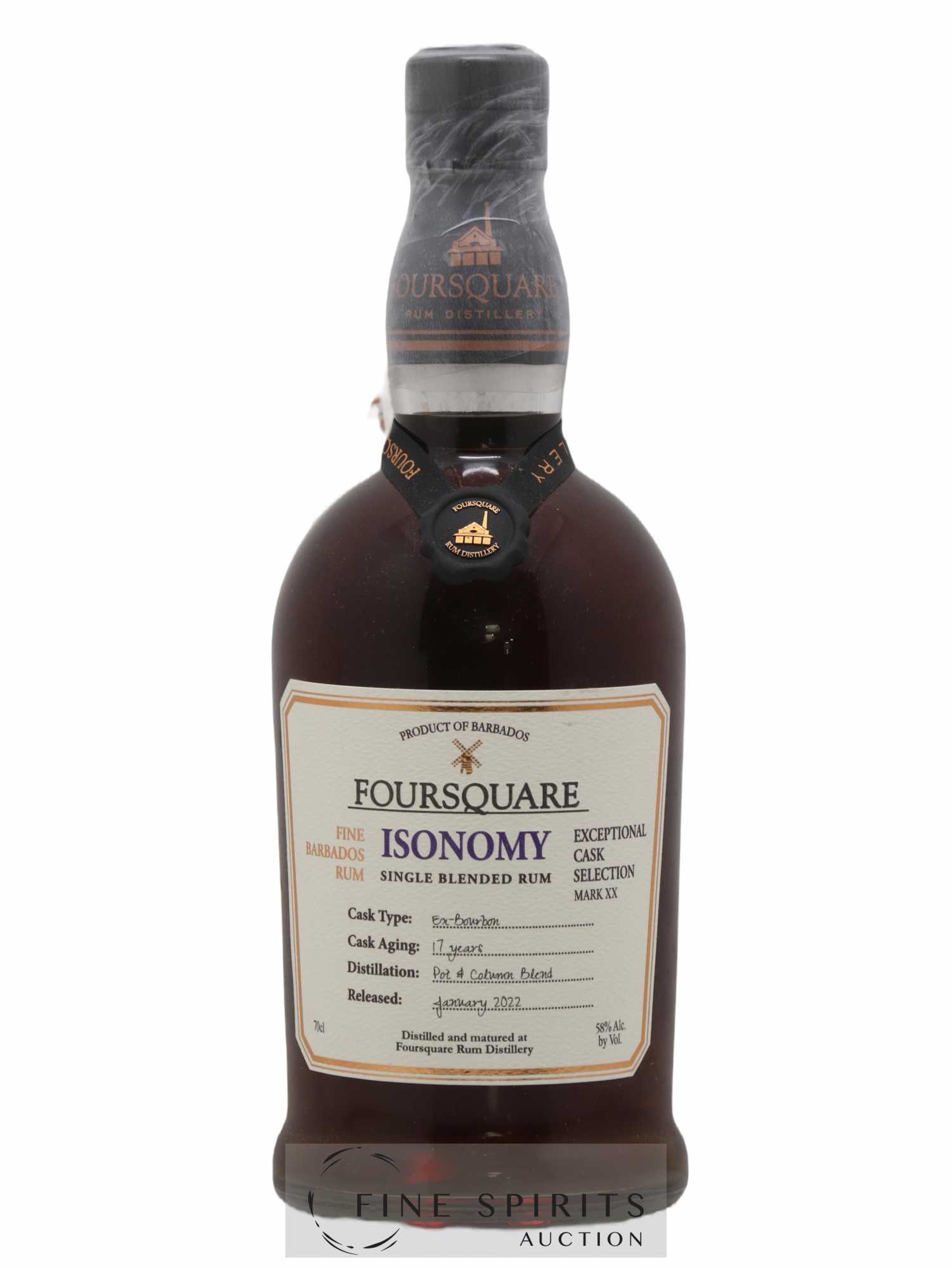 Foursquare 17 years Of. Isonomy Mark XX - bottled 2022 Exceptional Cask Selection