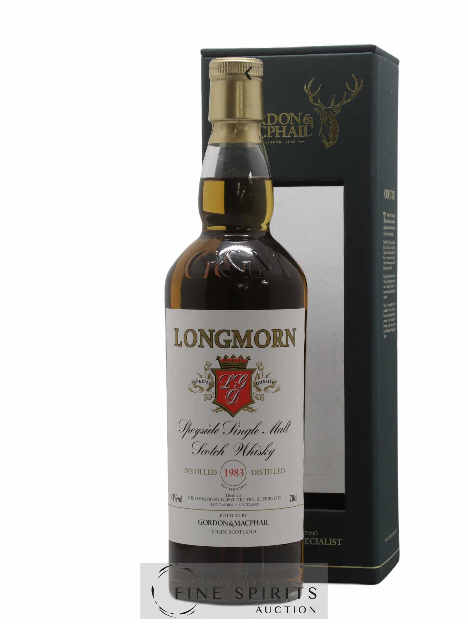 Longmorn 1983 Gordon & Macphail bottled 2014