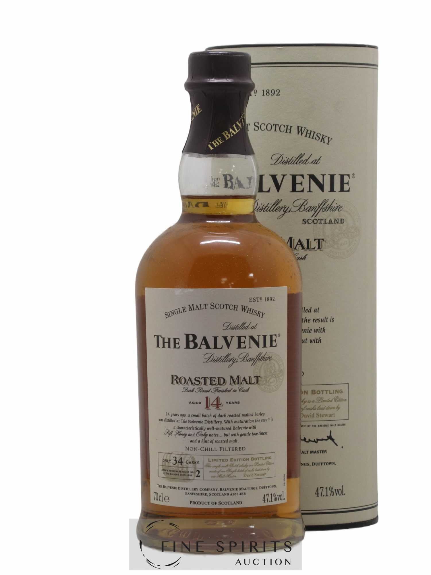 Balvenie The 14 years Of. Roasted Malt 34 casks Small Batch