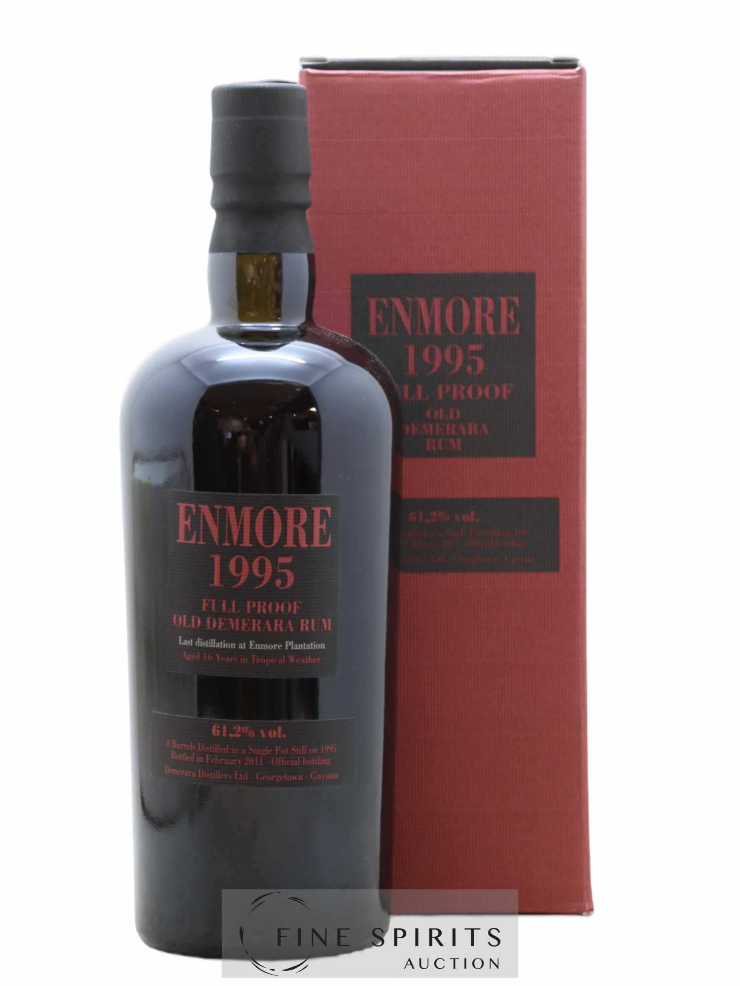 Enmore 16 years 1995 Of. Full Proof Barrels ELCR - bottled in 2011 Velier