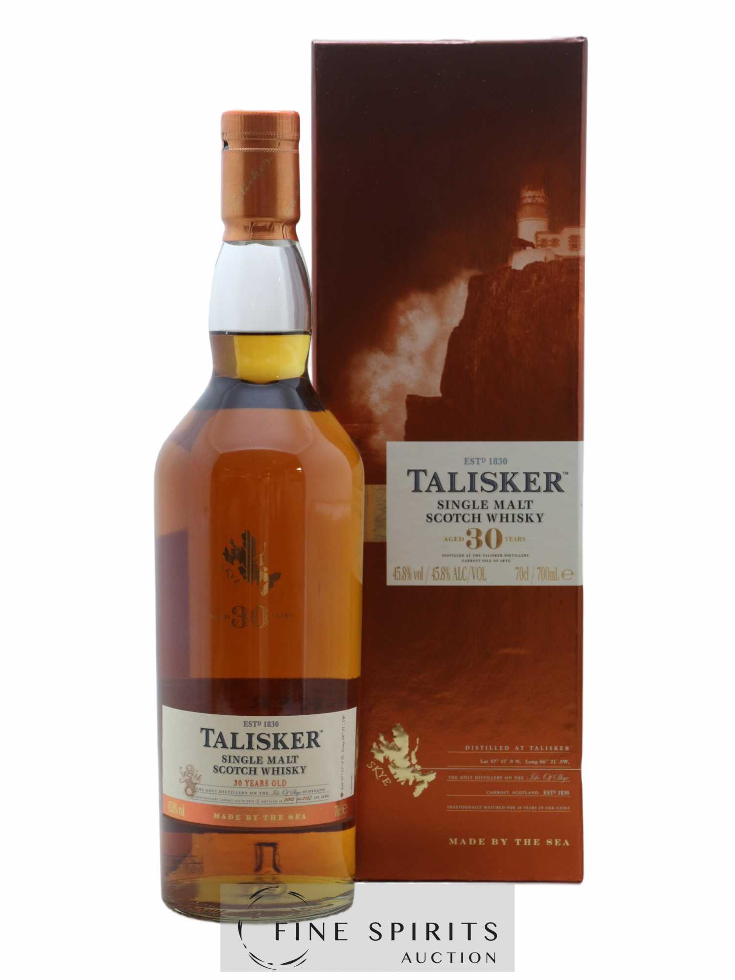 Talisker 30 years Of. One of 3186 - bottled 2012