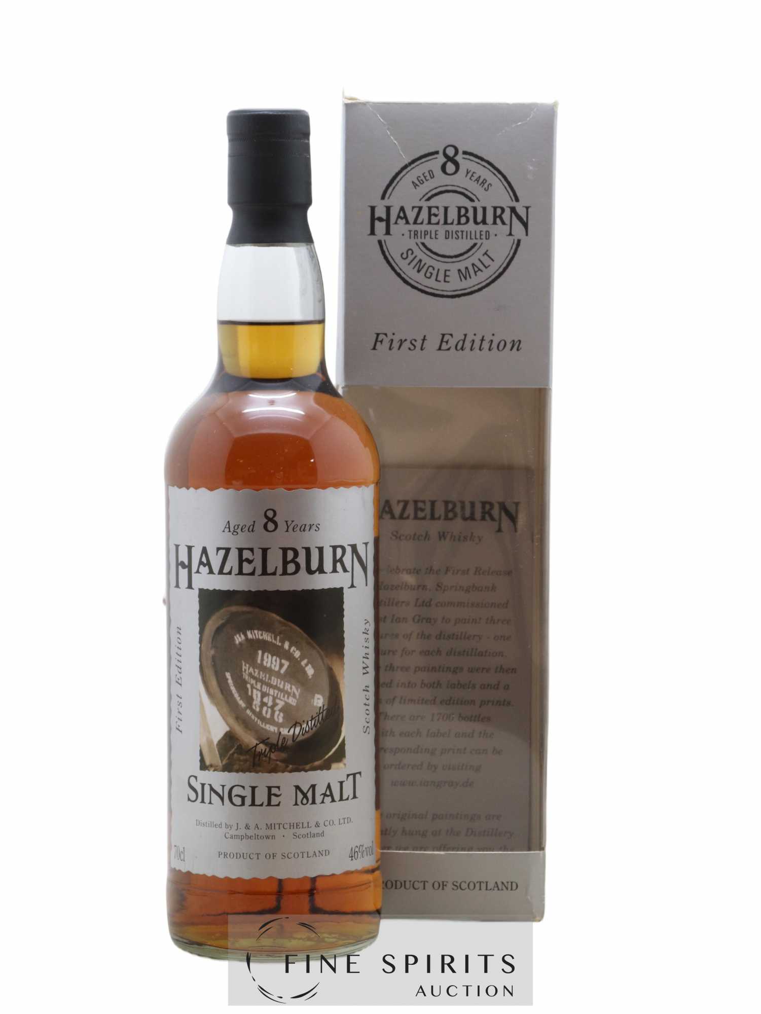 Hazelburn 8 years Of. First Edition