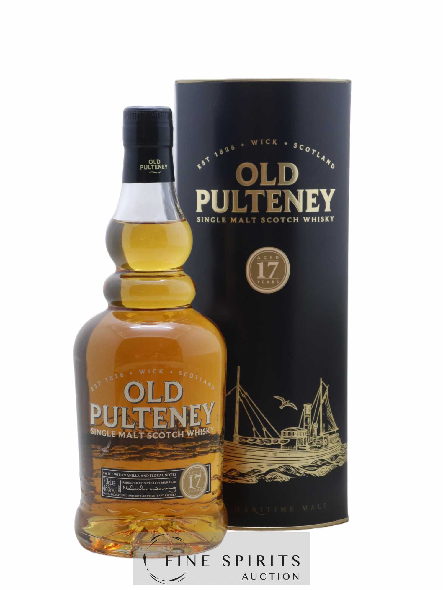 Old Pulteney 17 years Of. Unchill-Filtered