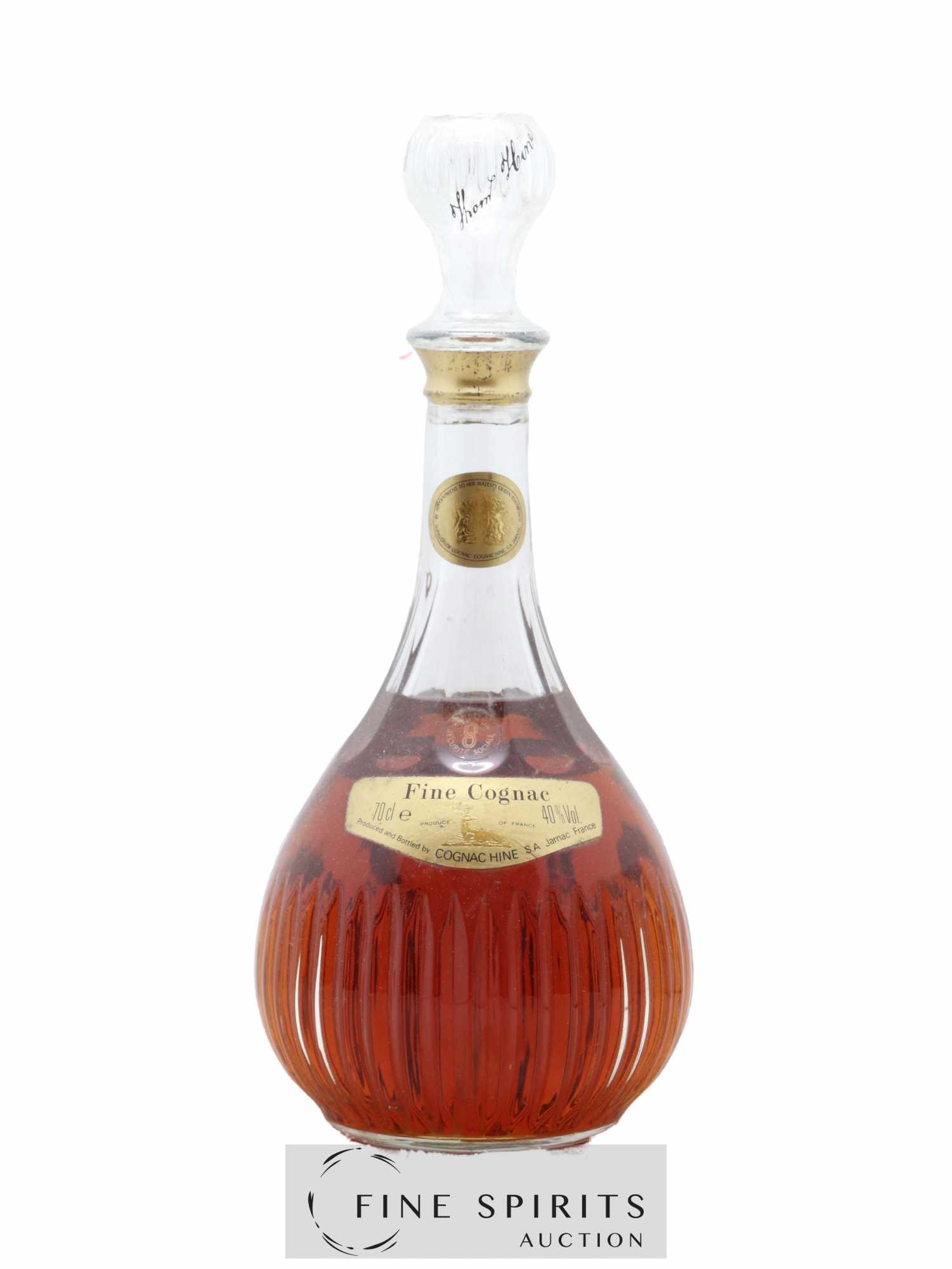 Hine Of. Fine Cognac Decanter