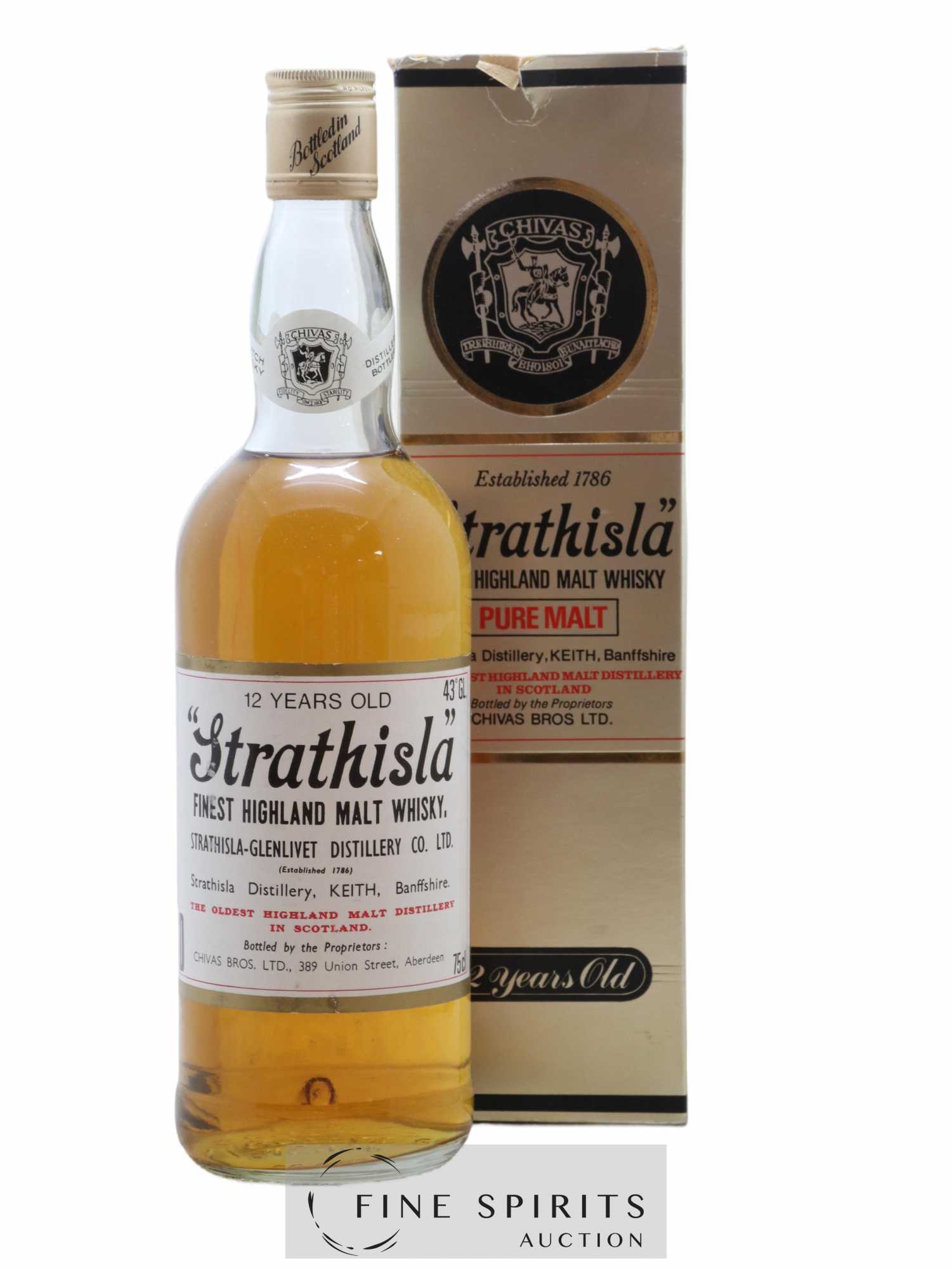 Strathisla 12 years Of. (75cl.)