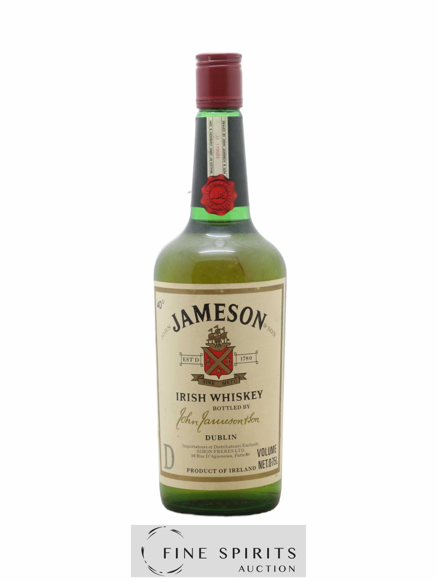 Jameson Of. Simon Frères Import