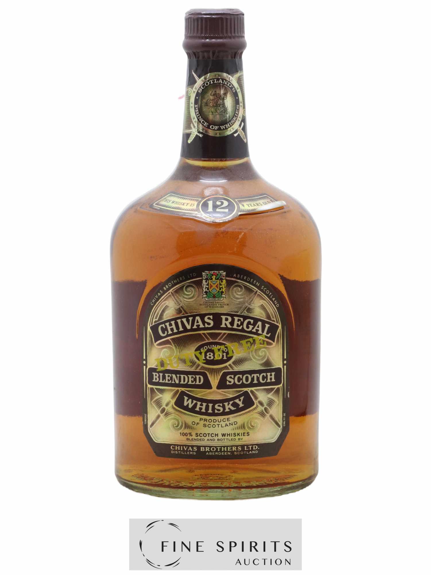 Chivas Regal 12 years Of. Duty Free