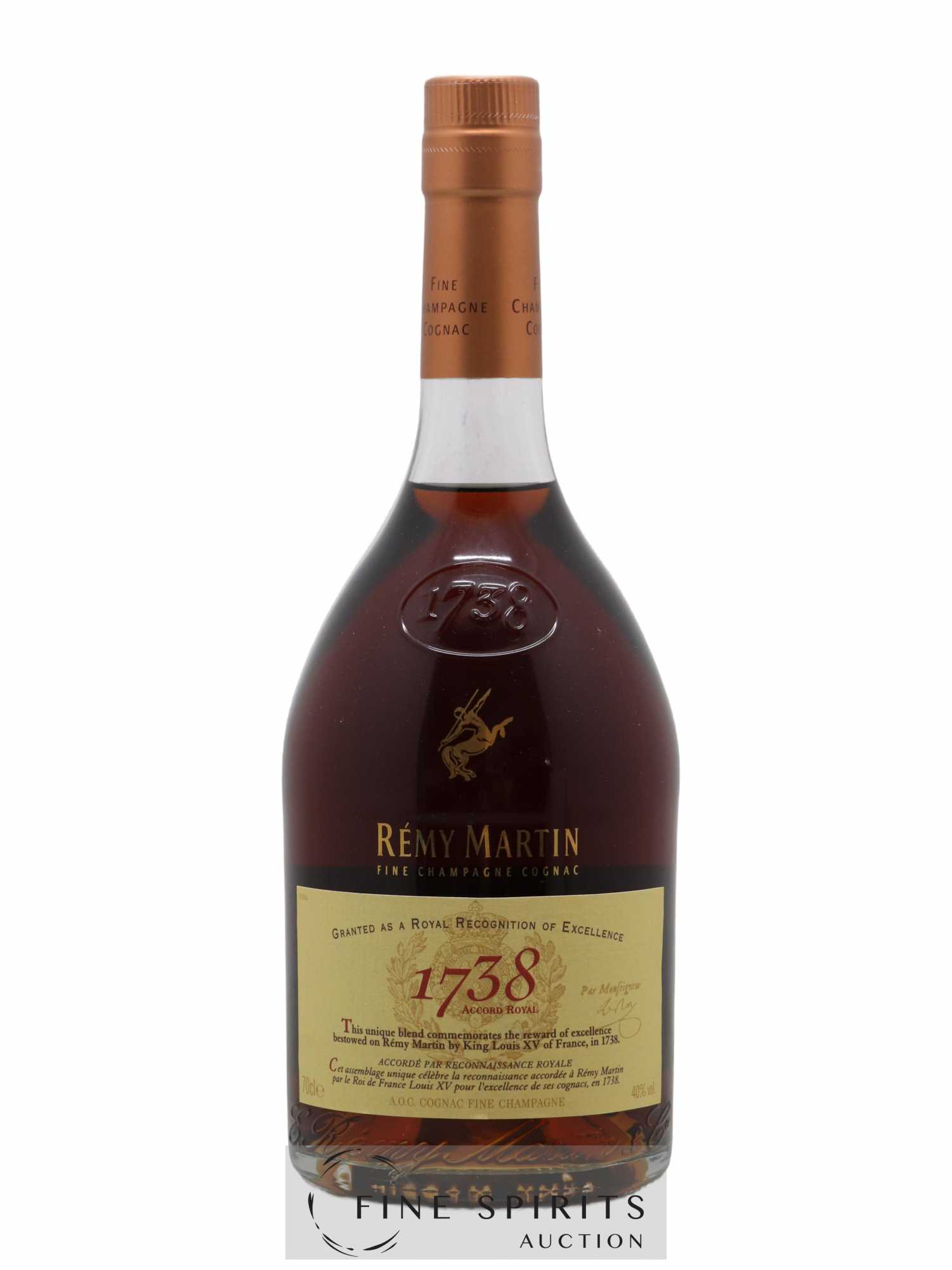 Rémy Martin Of. 1738 Accord Royal